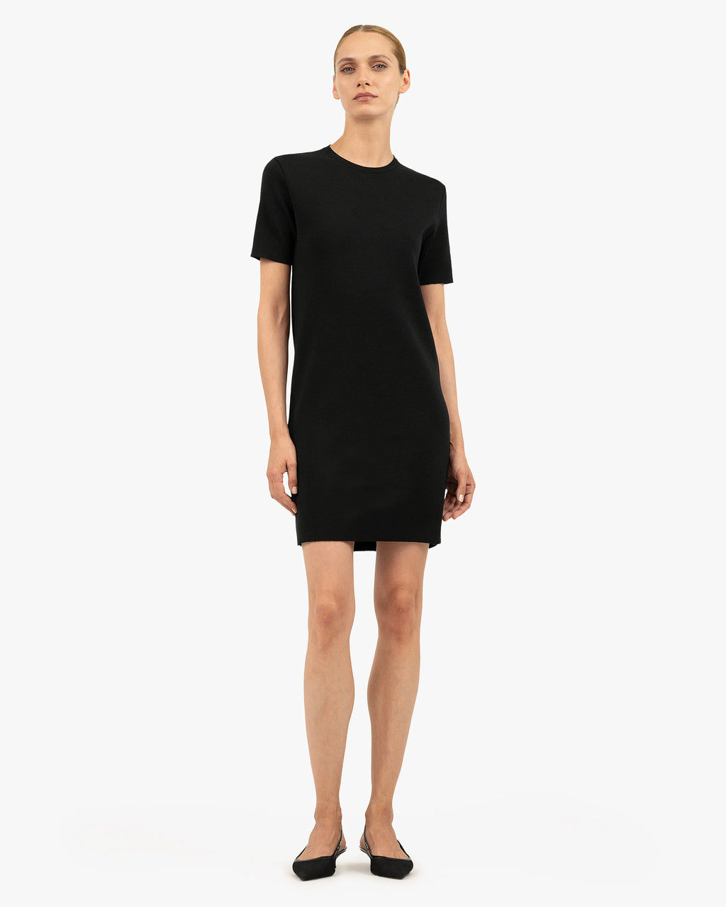 Seraphine Dress - Black - Extrafine Merino