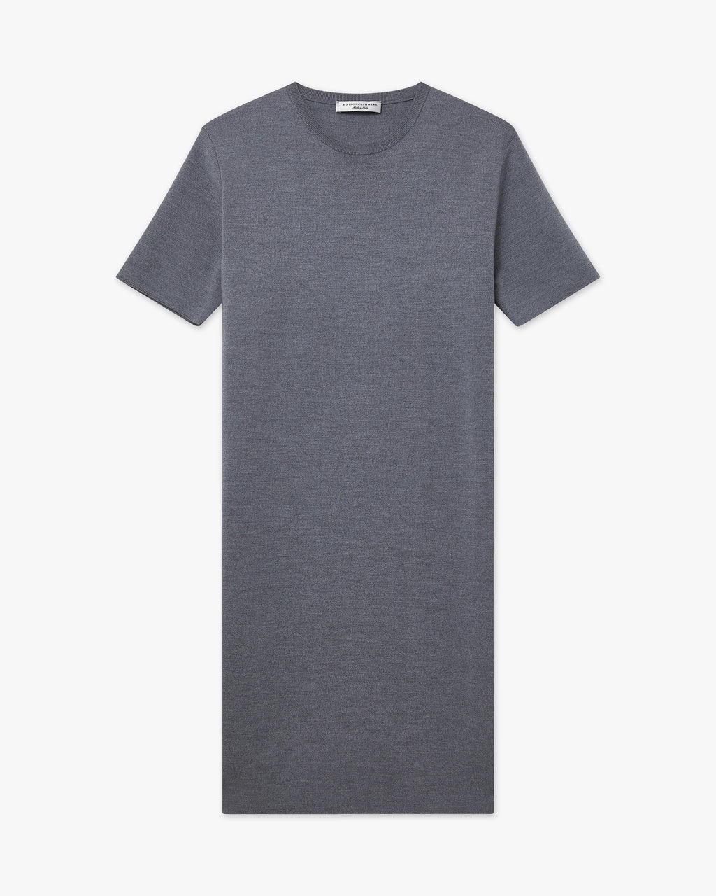 Seraphine Dress - Grey Merino Superfine