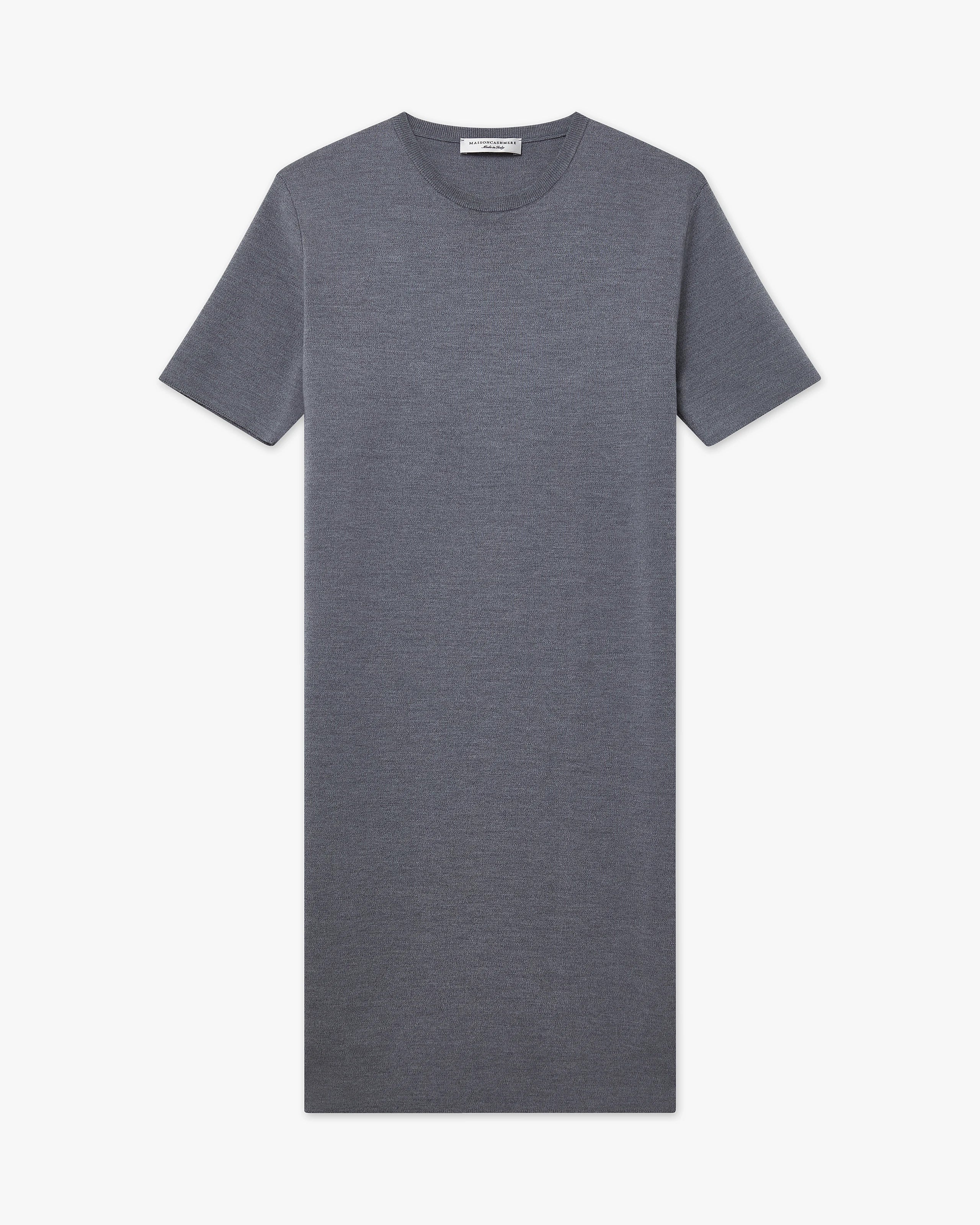 Seraphine Dress - Grey Merino Superfine