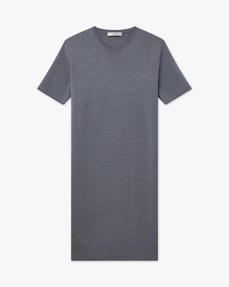 Seraphine Dress - Grey Merino Superfine