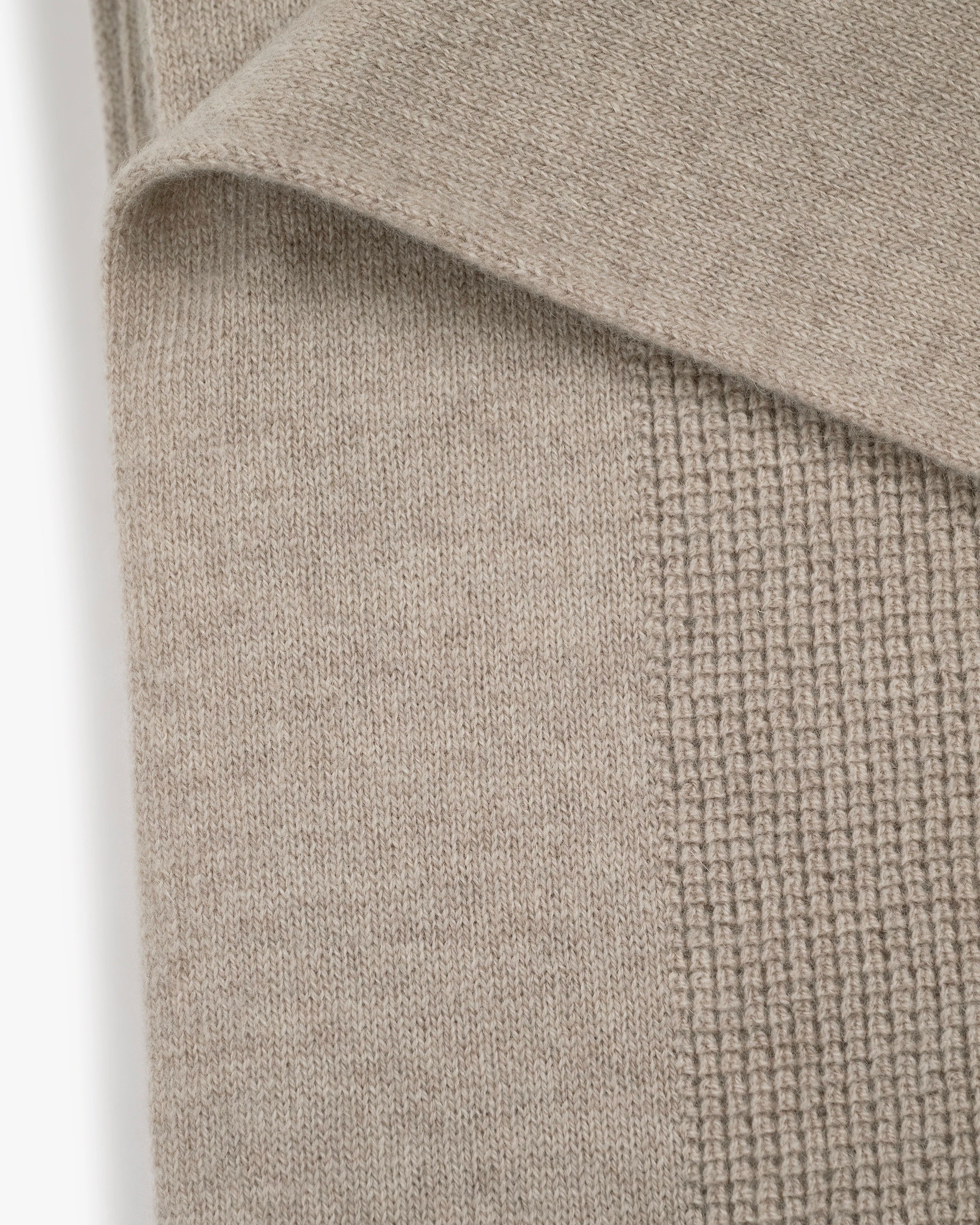 Fiocco Blanket - Beige Cashmere