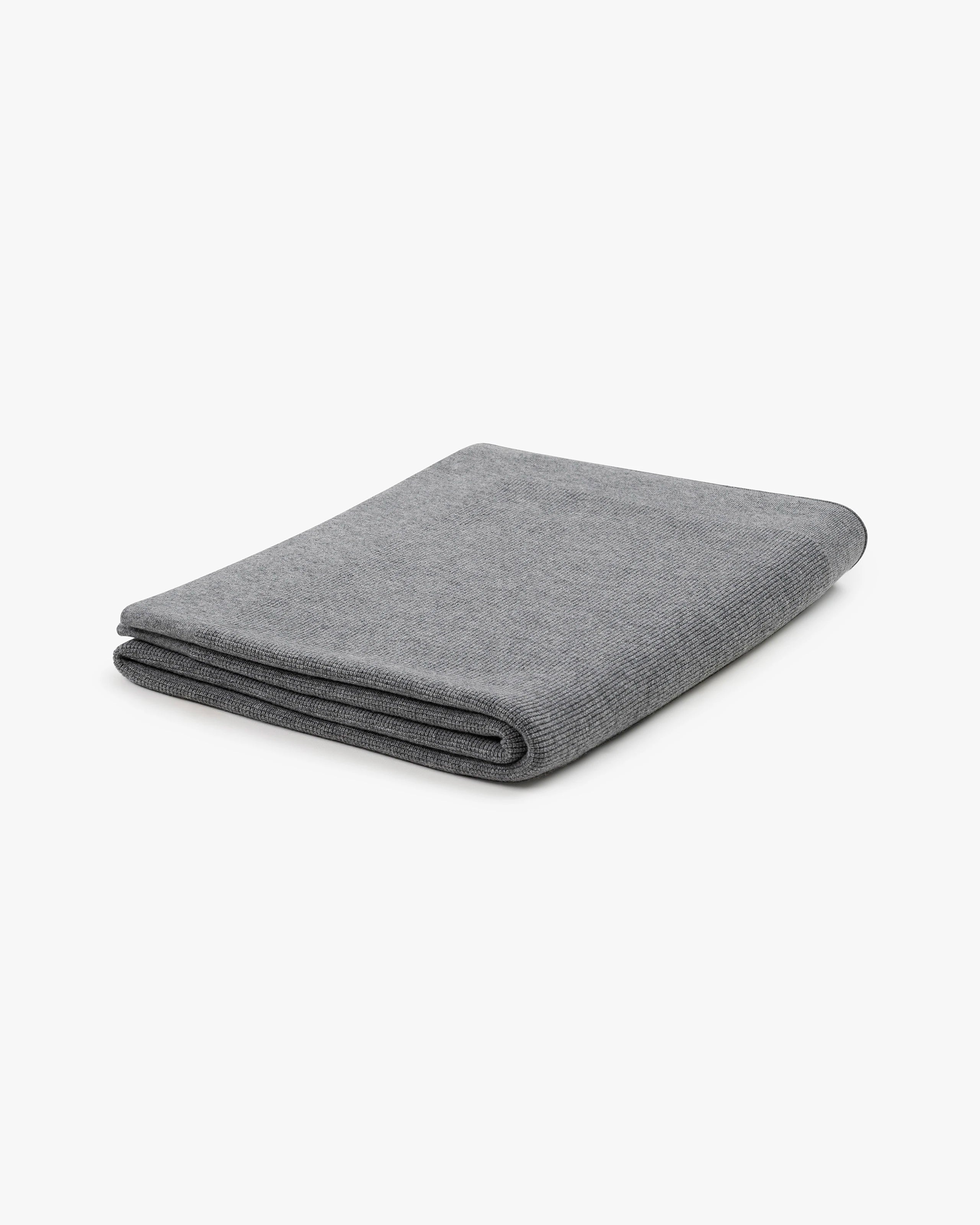 Fiocco Blanket - Medium Grey Cashmere