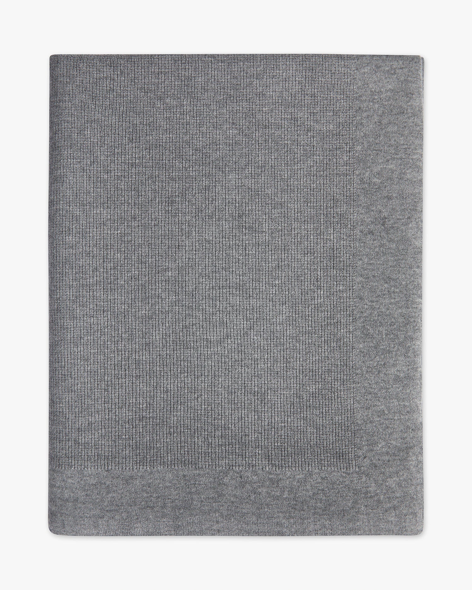 Fiocco Blanket - Medium Grey Cashmere