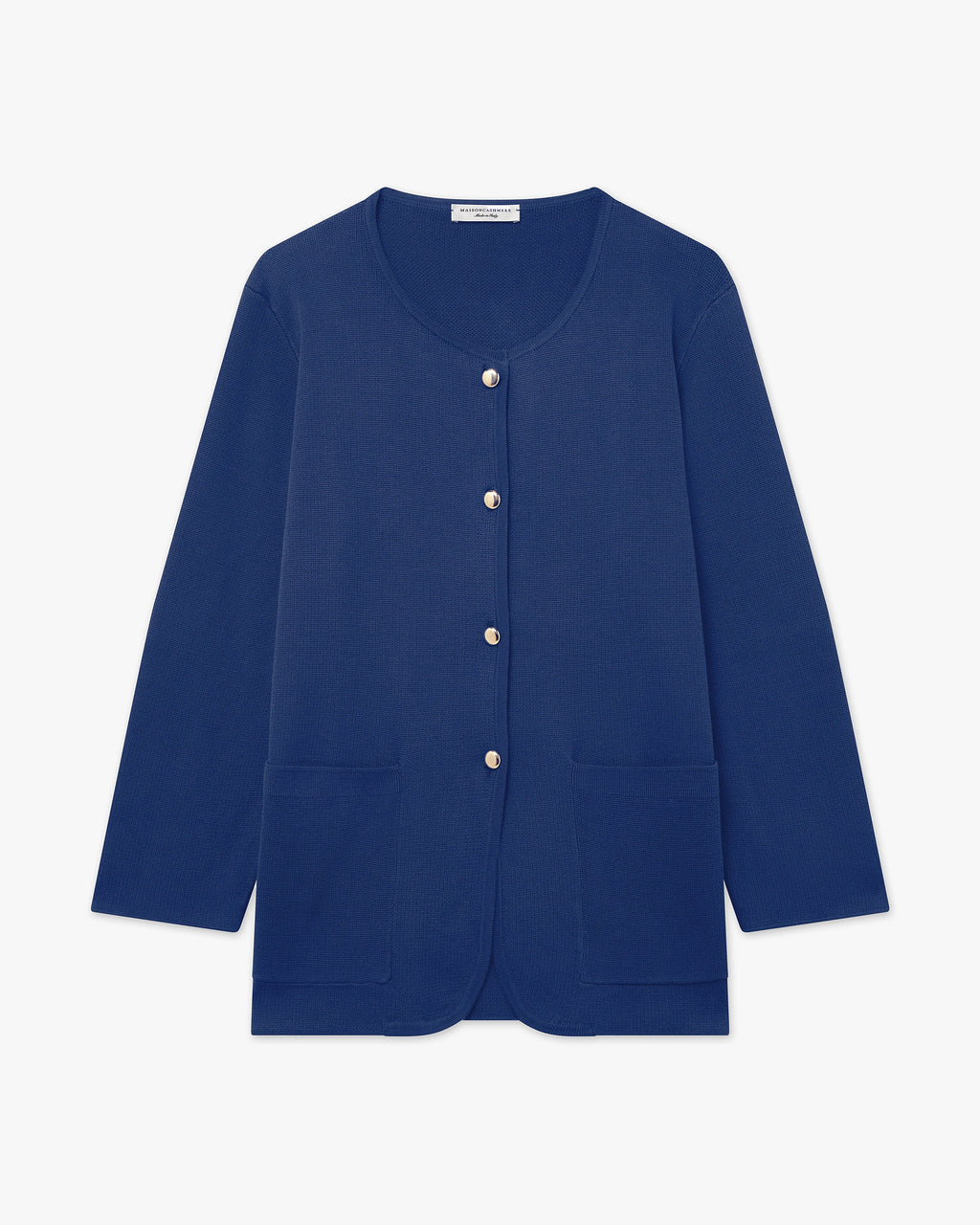 Women's Oasi Knit Jacket - Blue Cotone