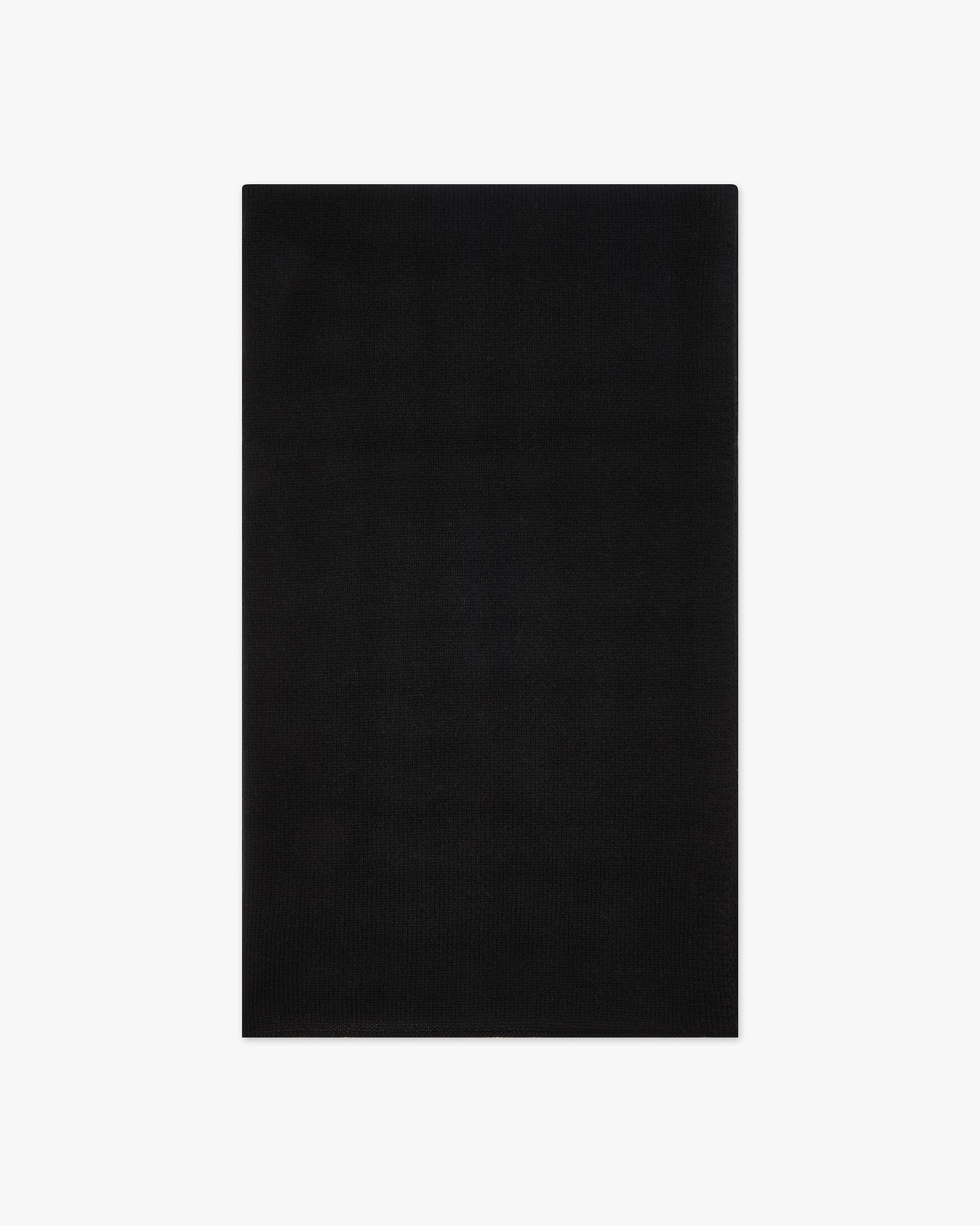 Courmayeur Maxi Wrap - Black Cashmere