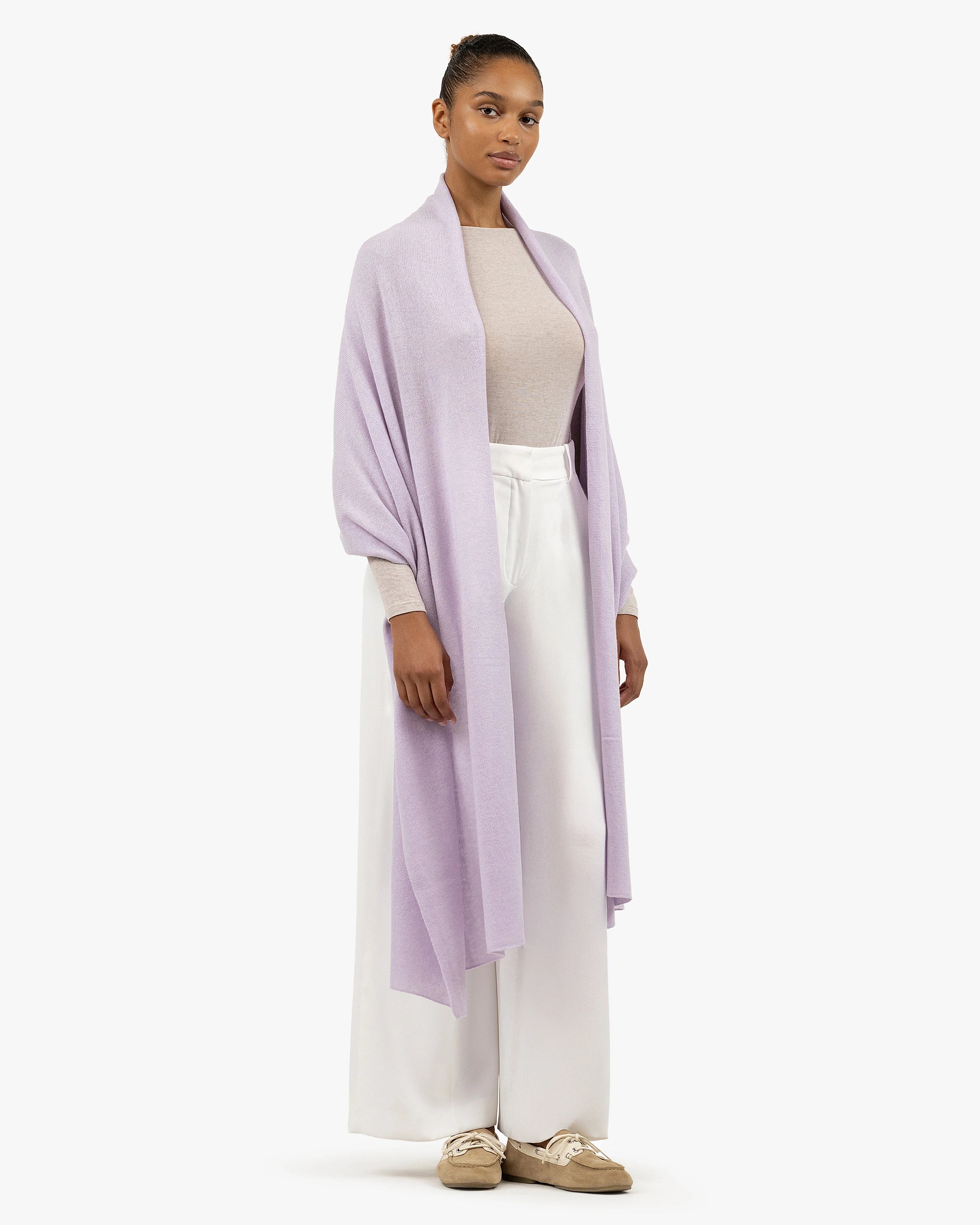 Essential Maxi Wrap - Lilac Cashmere