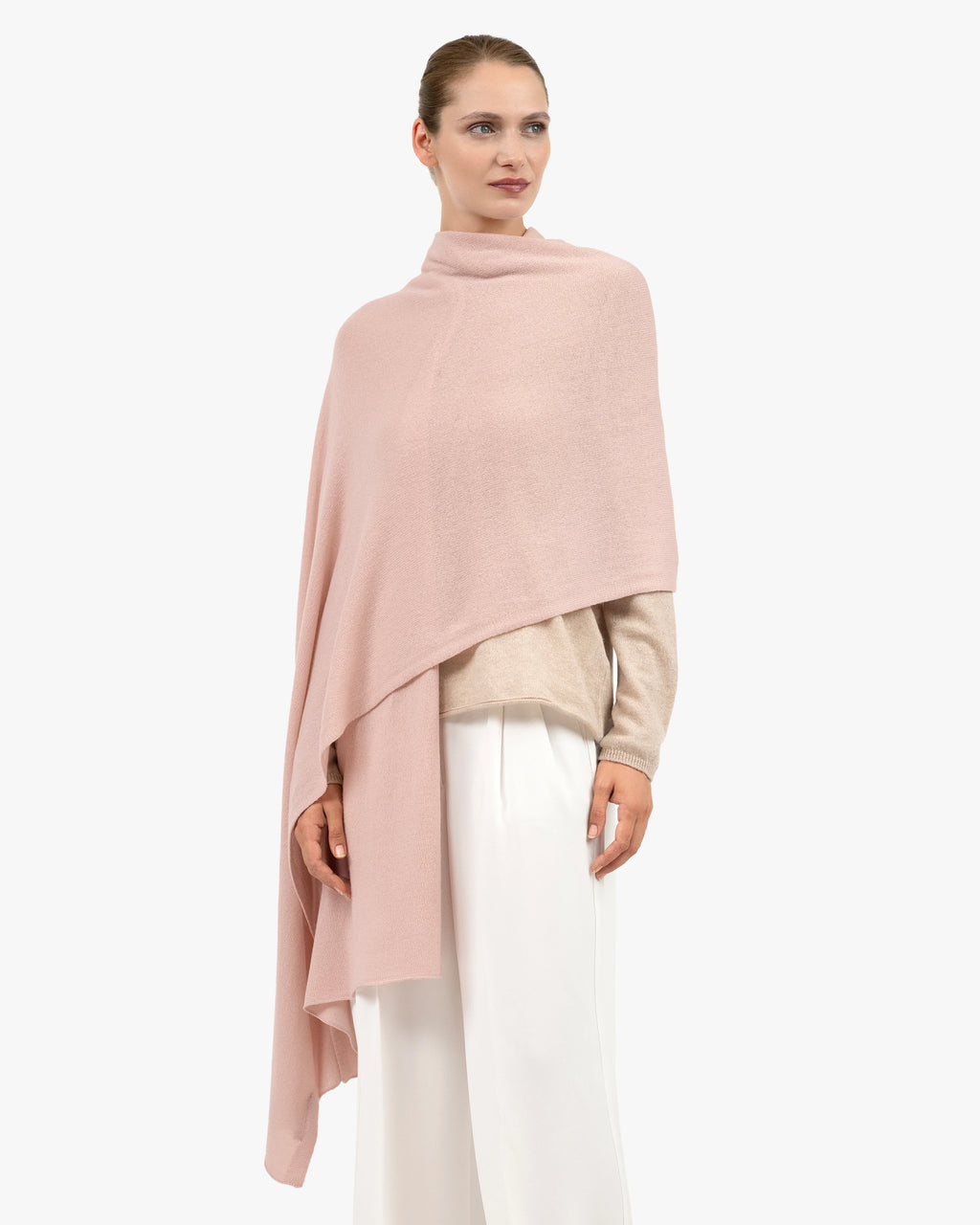Essential Maxi Wrap - Rose Cashmere