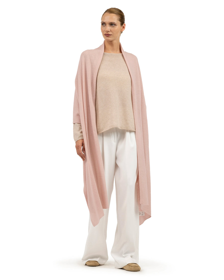 Essential Maxi Wrap - Rose Cashmere