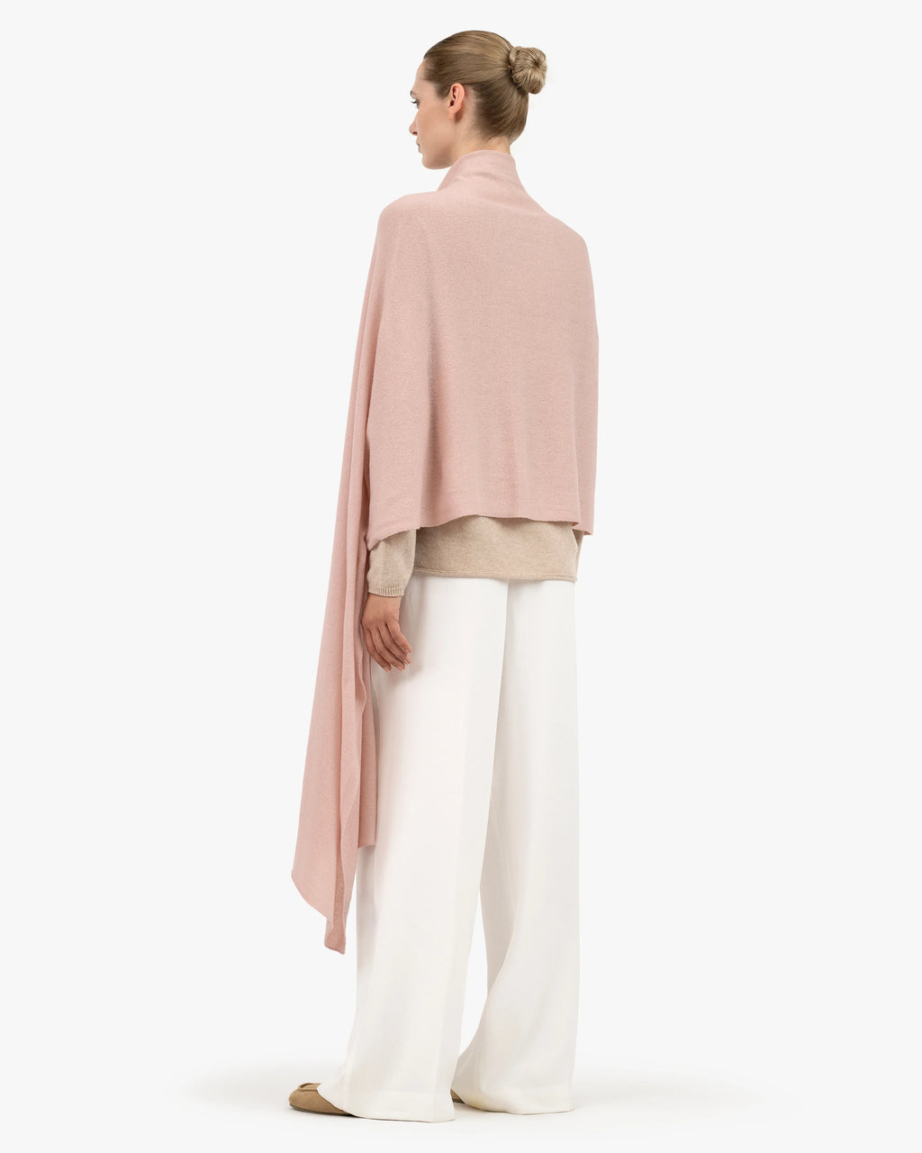 Essential Maxi Wrap - Rose Cashmere