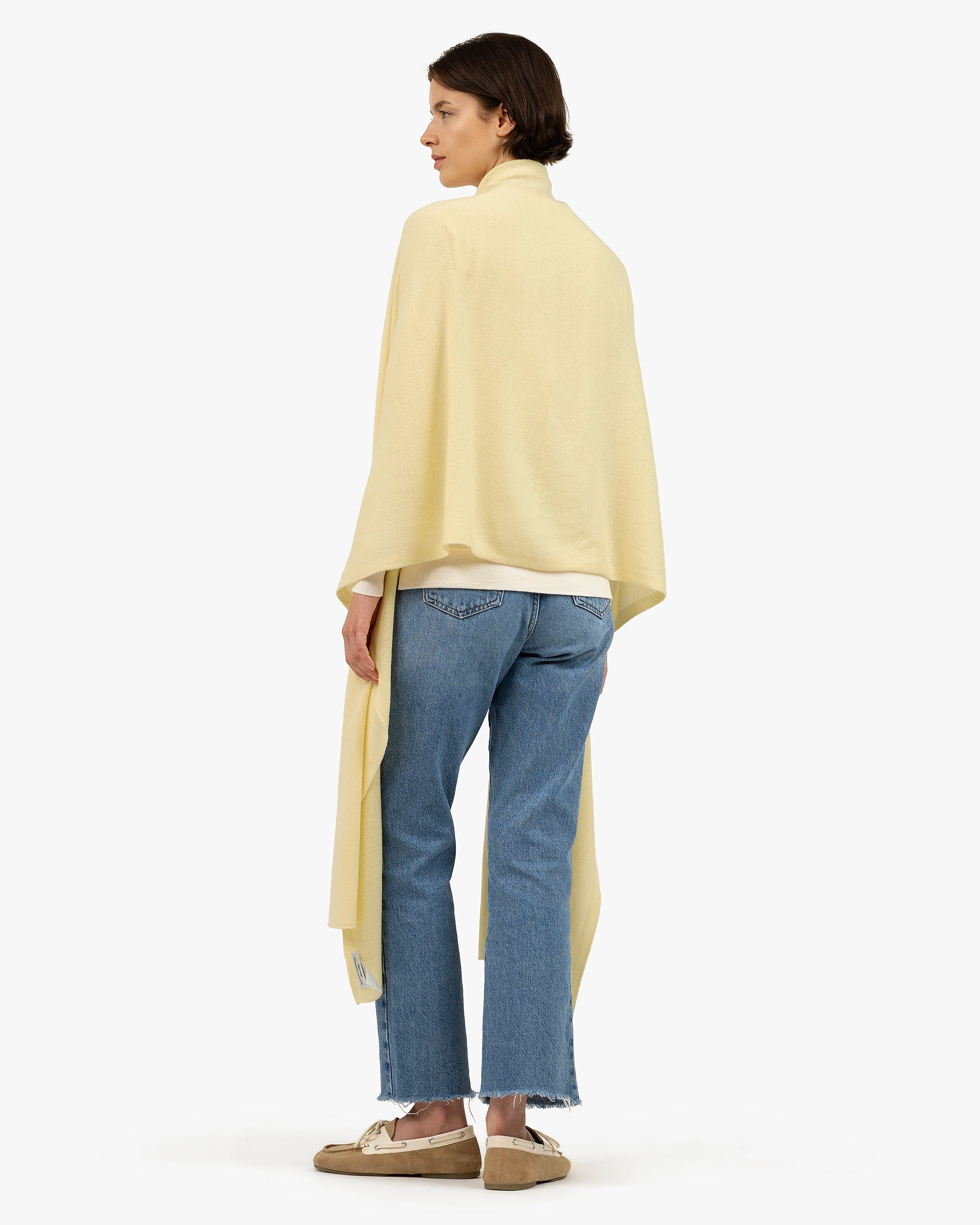 Essential Maxi Wrap - Yellow Cashmere