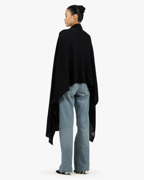 Essential Maxi Wrap - Black Cashmere