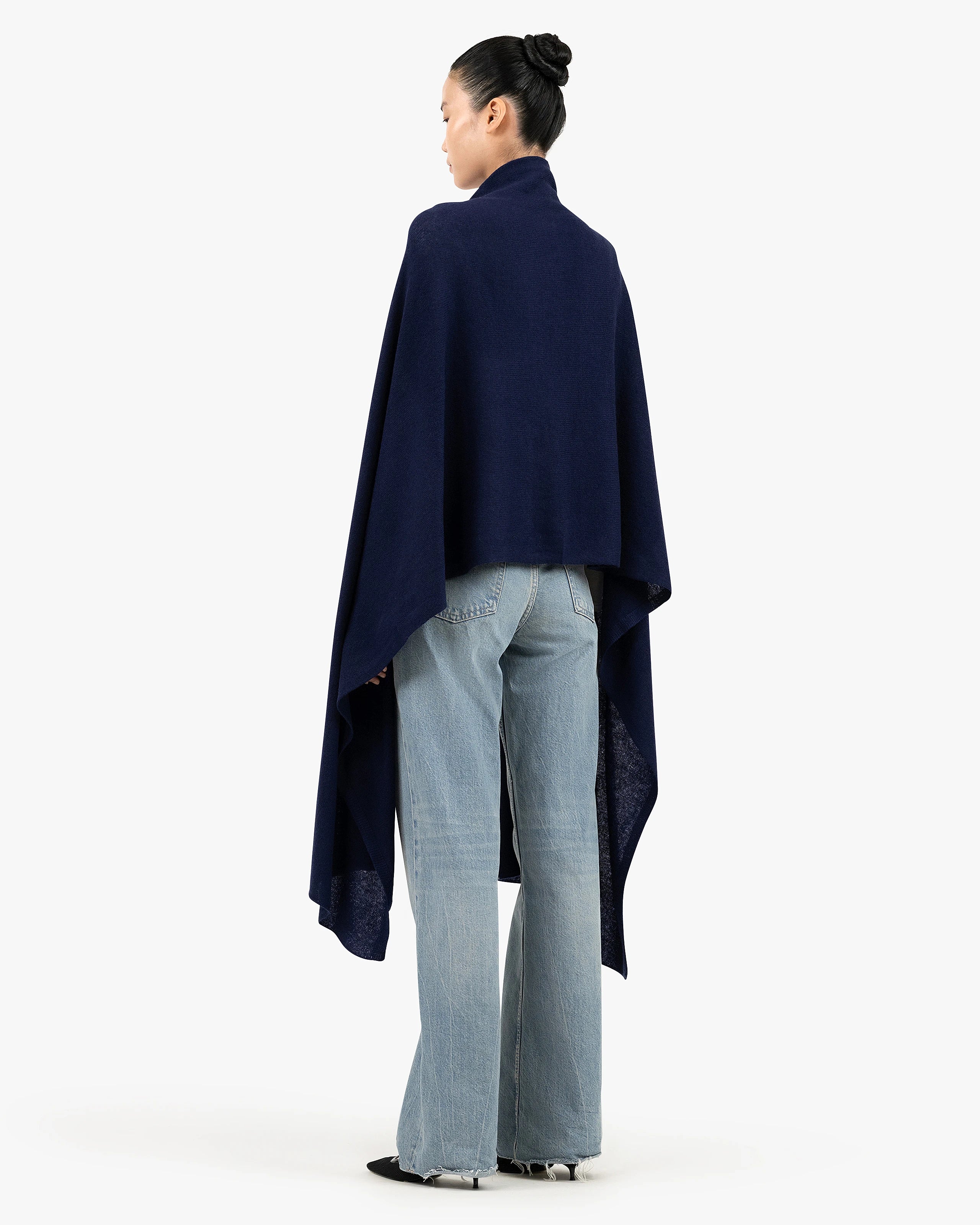 Essential Maxi Wrap - Blue Cashmere