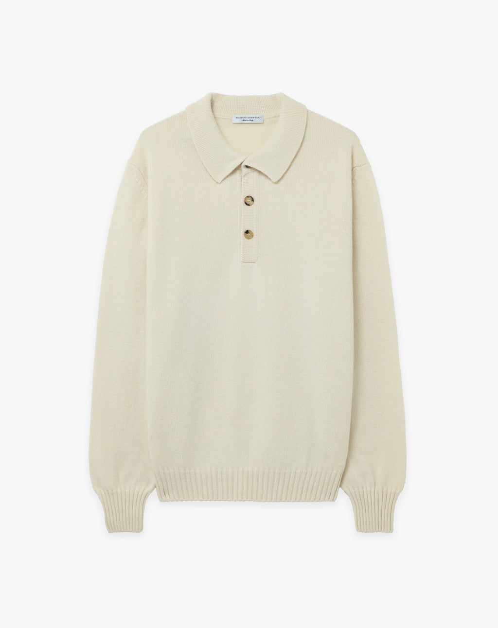 Pull Polo Faloria Homme · Écru