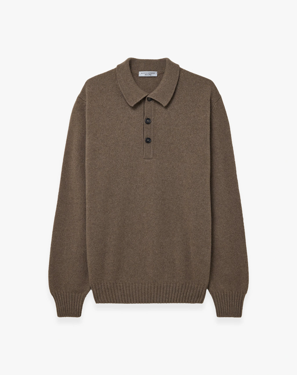 Pull Polo Faloria Homme · Brun
