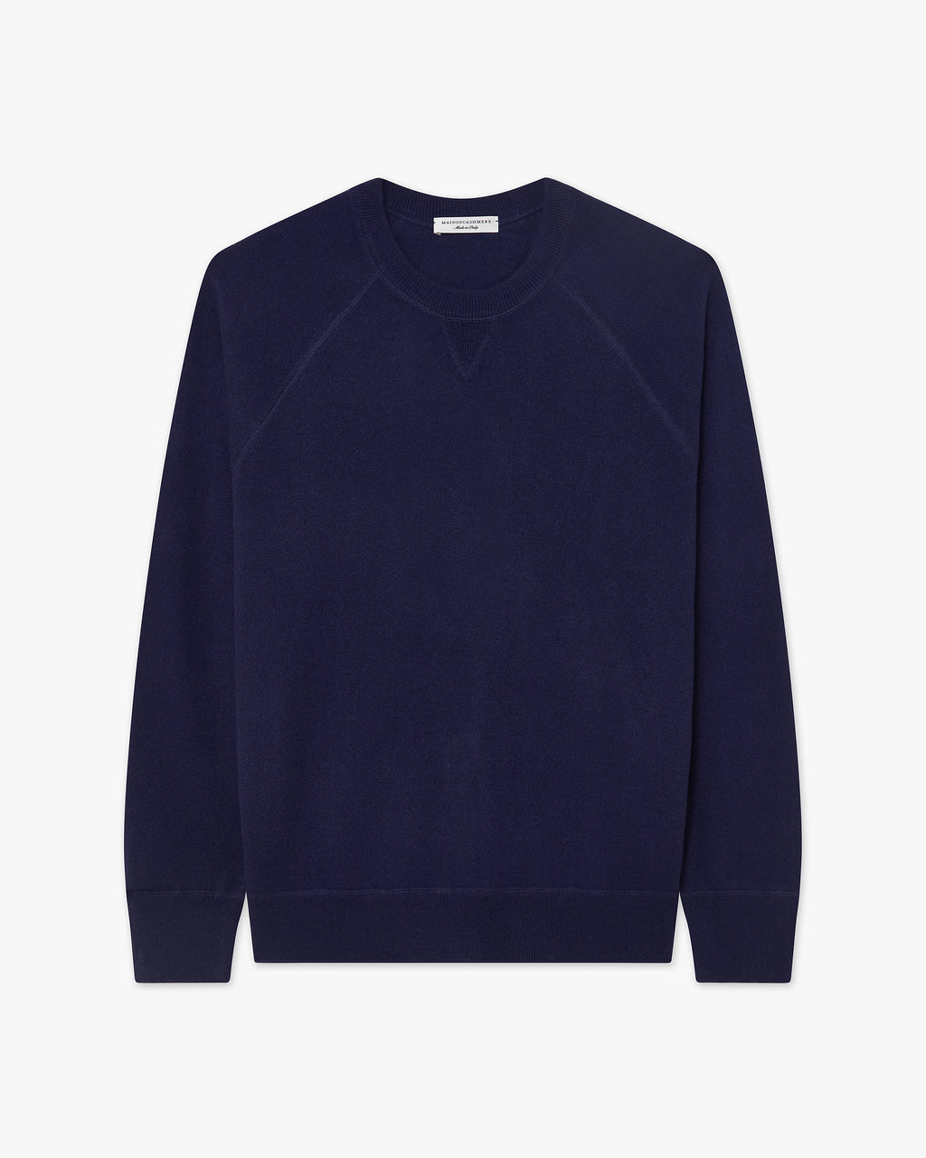Men's Arcore Raglan Crew Neck Sweater - Blue Cashmere