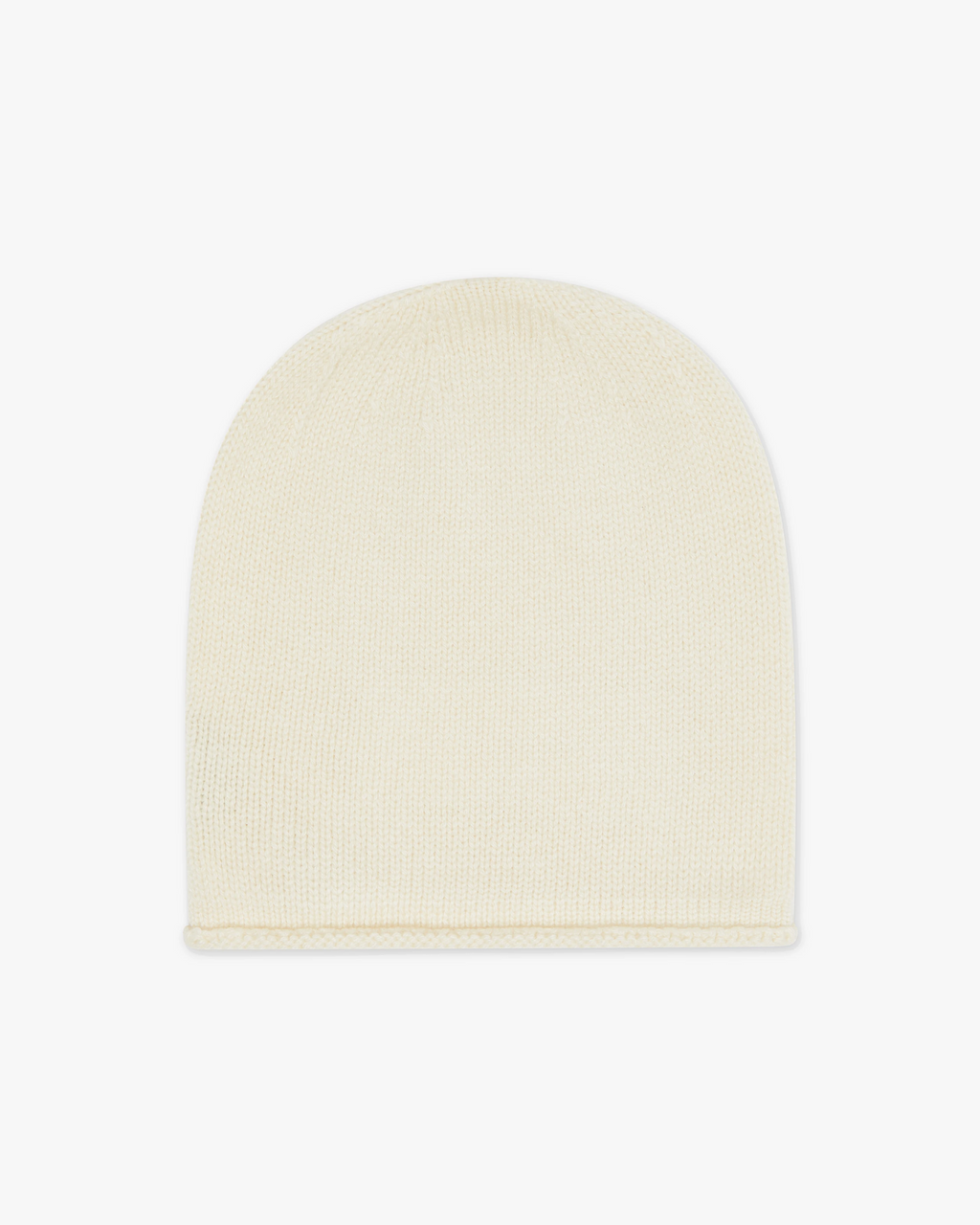 Men's San Carlo Beanie - White Cashmere