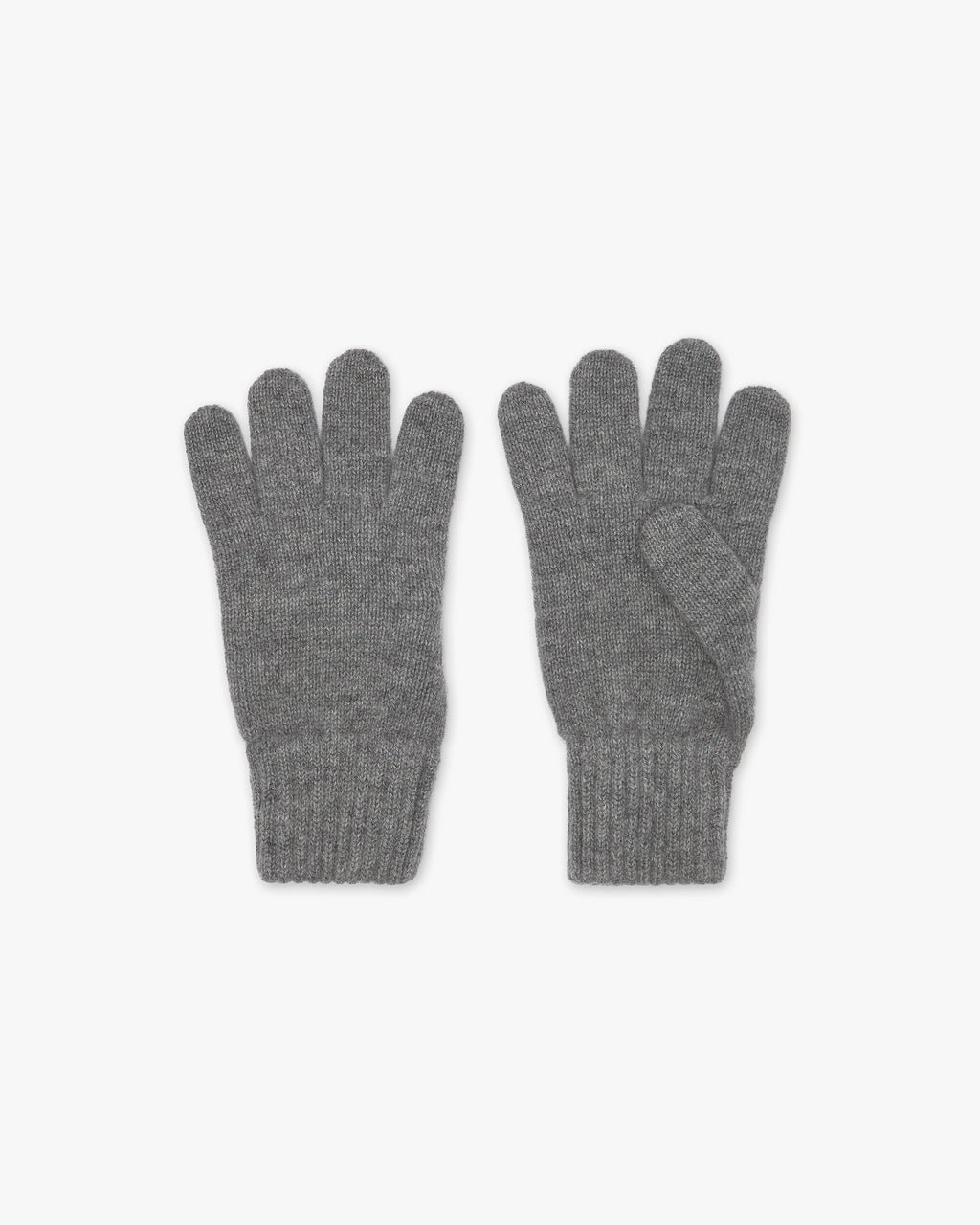 keimarme handschuhe Classic Kaschmir Handschuhe Herren - Mittelgrau