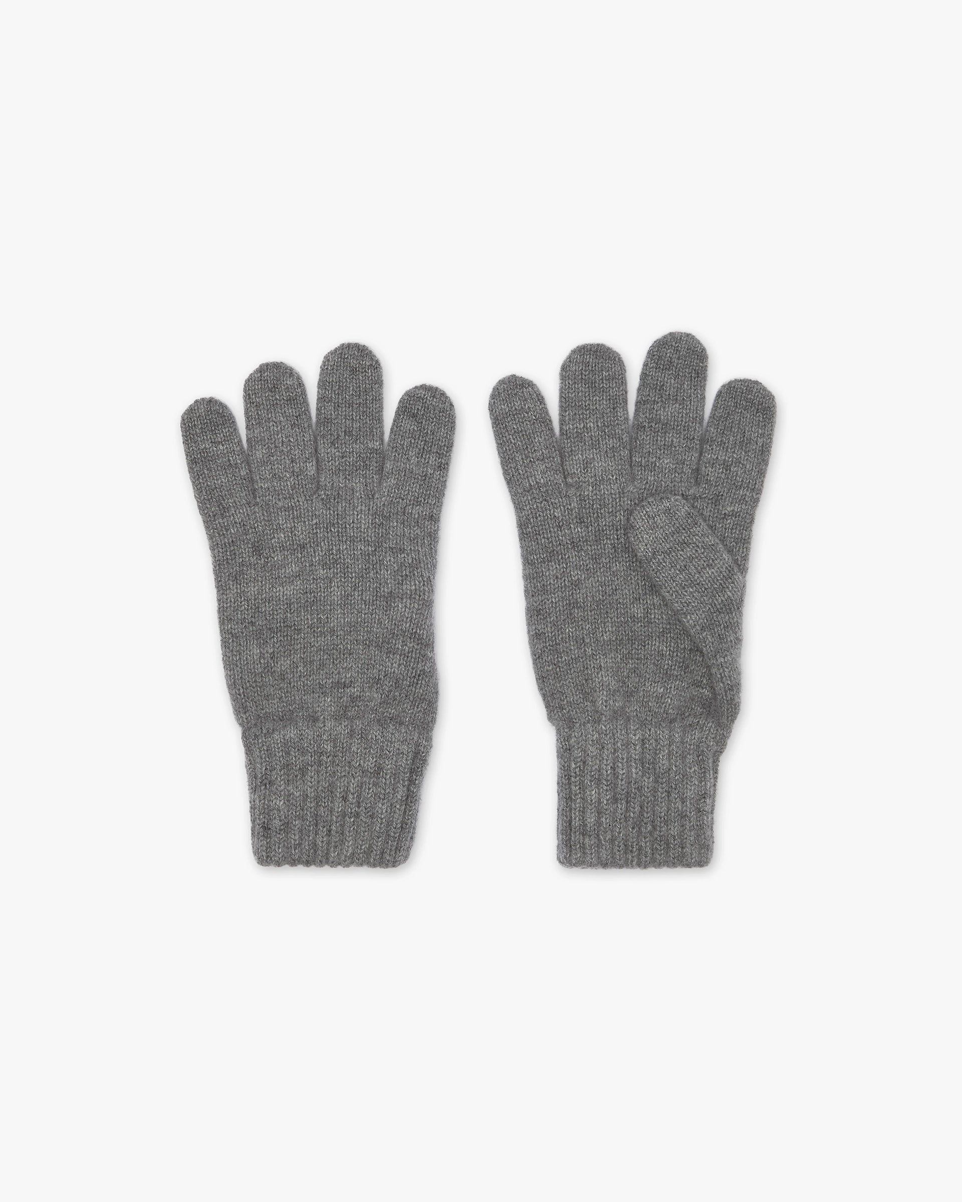 handschuhe kaschmir herren Classic Kaschmir Handschuhe Herren - Mittelgrau
