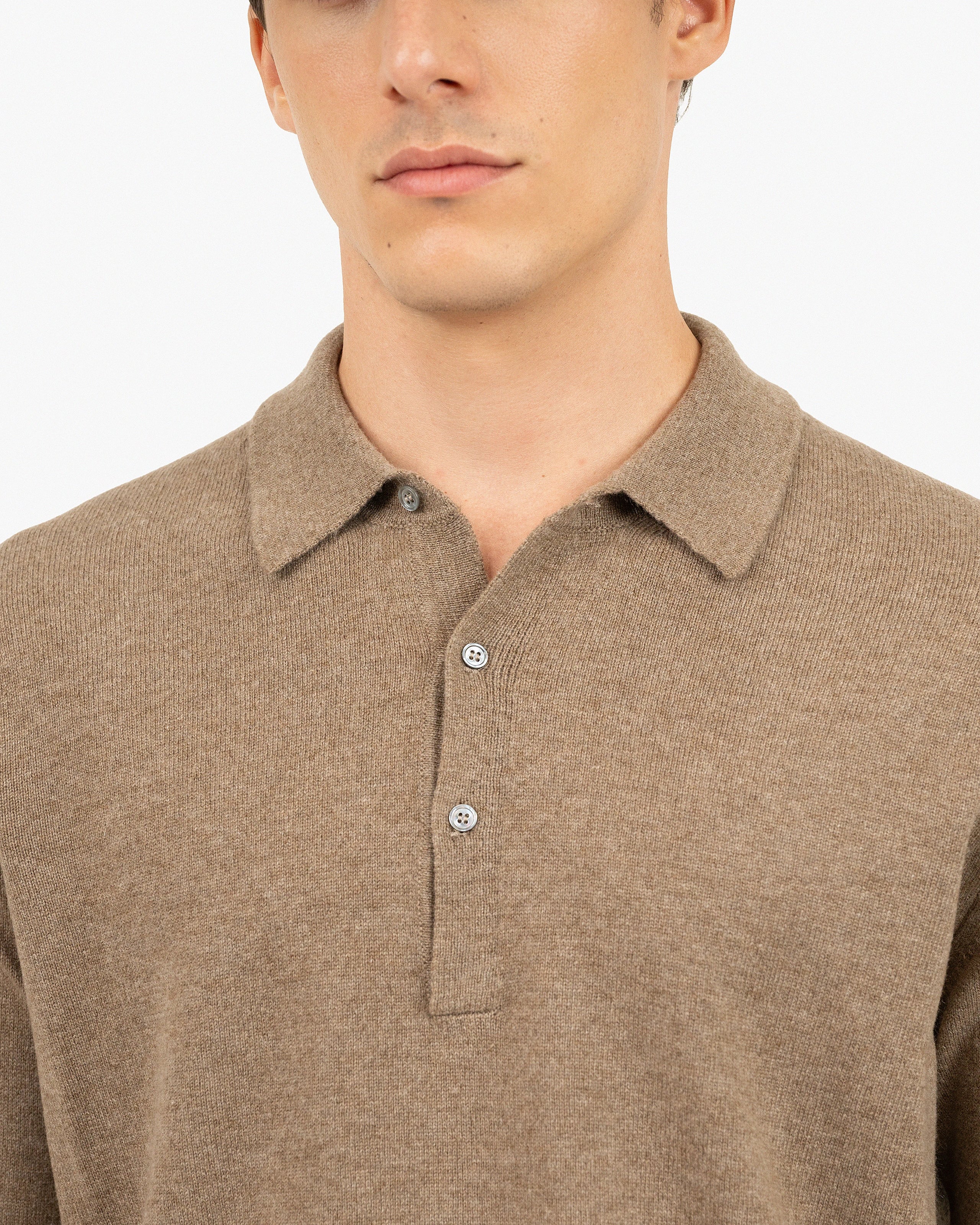 brown dress sweater men Men's Brown Textured Button-Up Cardigan Sweater HolloMen
