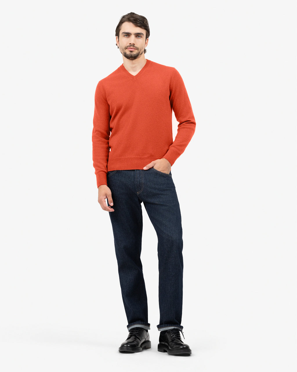 red dress sweater mens Women's Red Crewneck cashmere XXL Made in Italy Durable luxury with Parisian allure Tricot