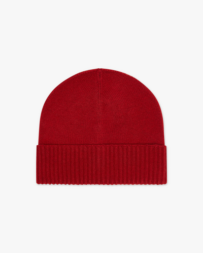 Men's Essential Hat - Red Cashmere