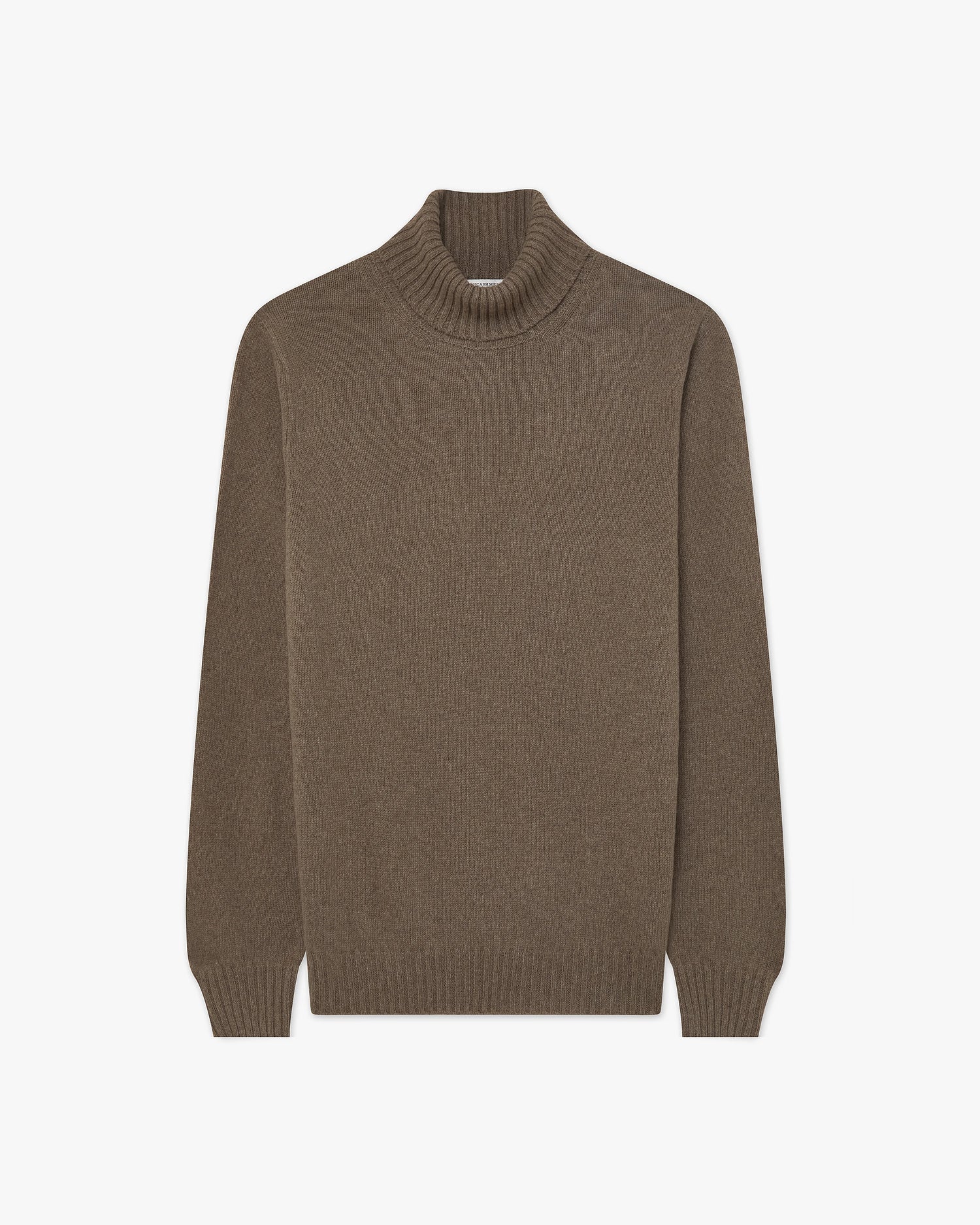 Men's Faloria Roll Neck Jumper Brown - Main Image