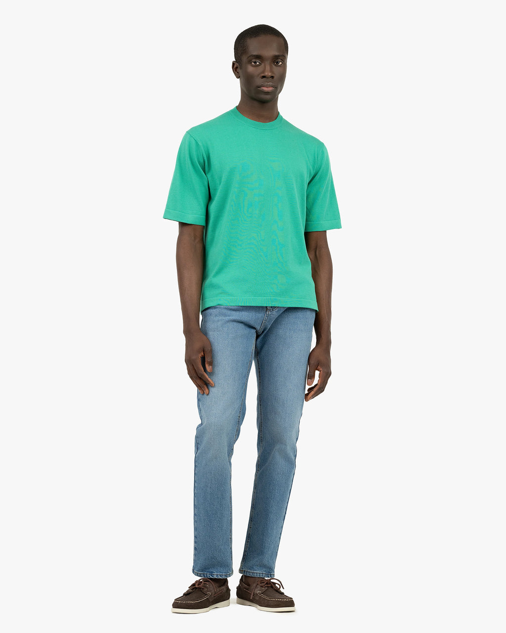 Men's Giza Maxi Tee - Green Cotone