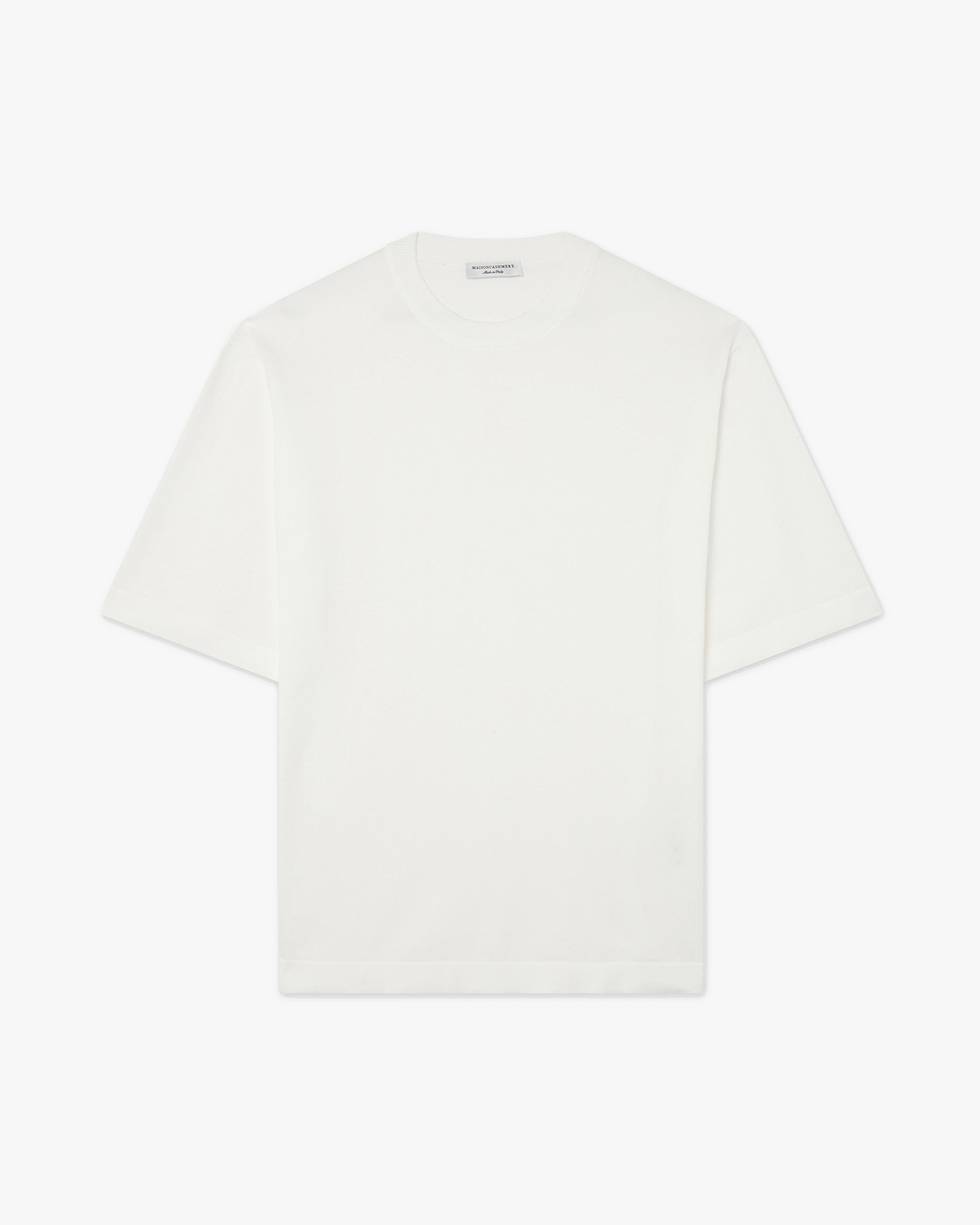 Men's Giza Maxi Tee - White Cotone