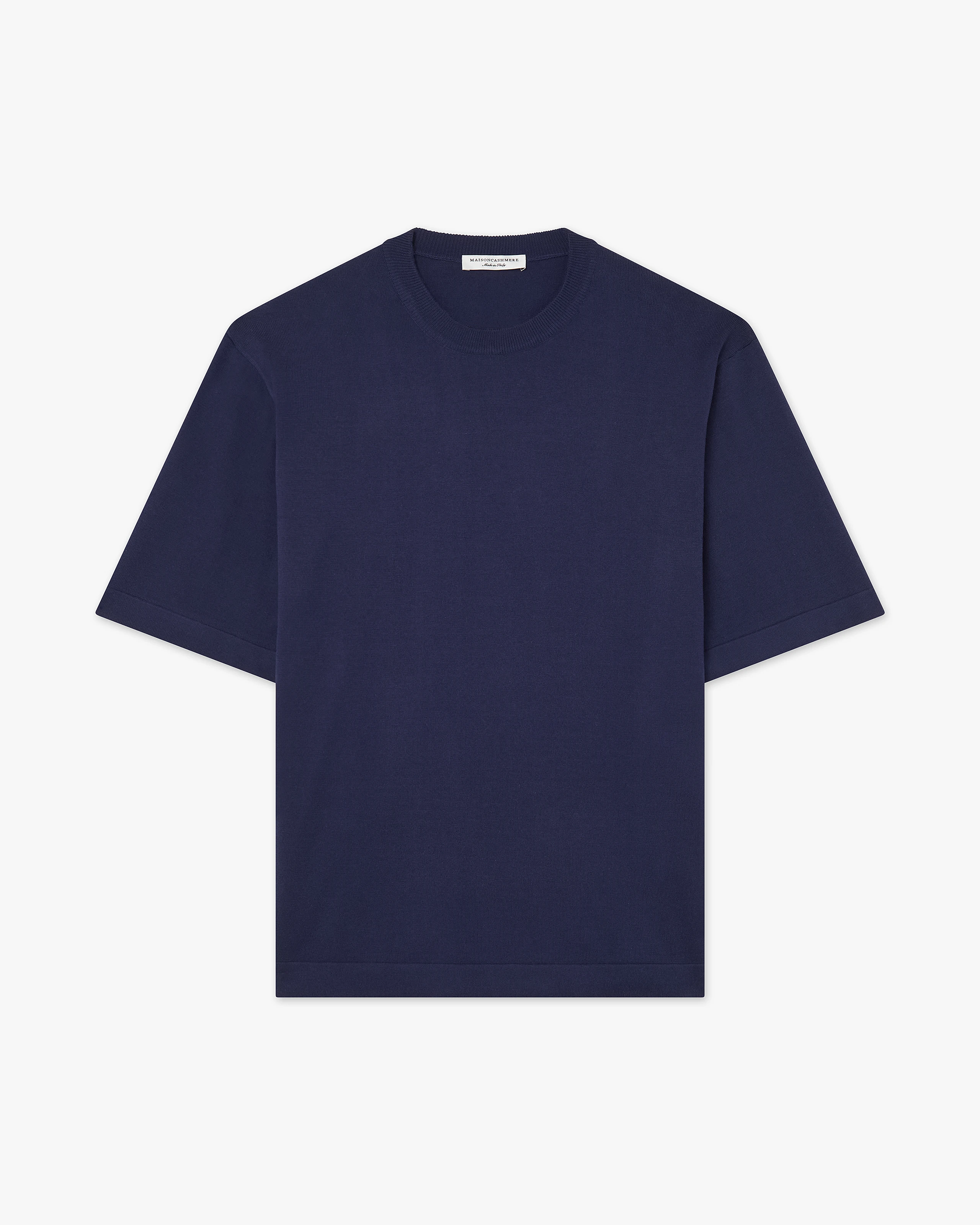Men's Giza Maxi Tee - Night Blue Cotone