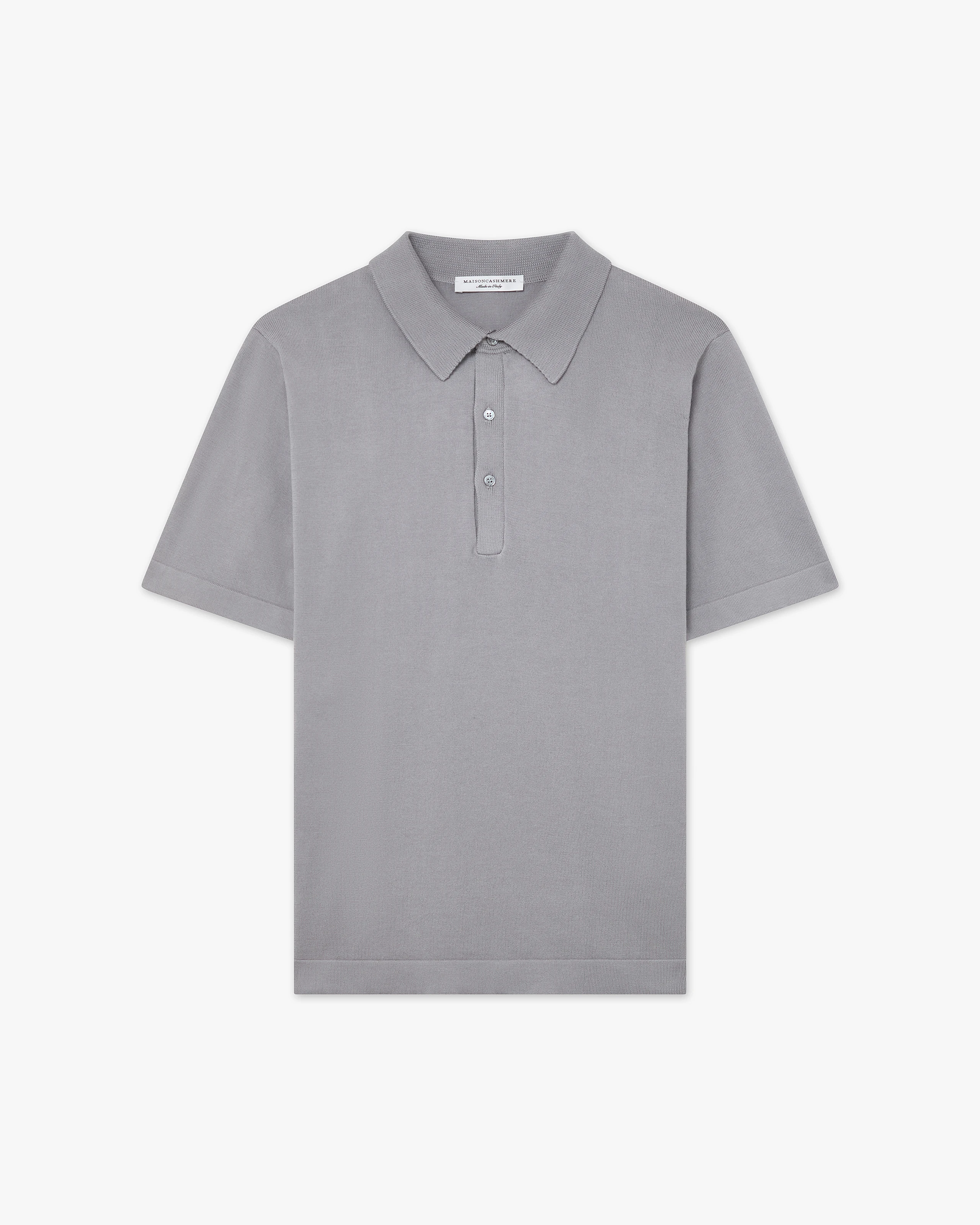 Men's Giza Polo T-Shirt - Grey Cotone
