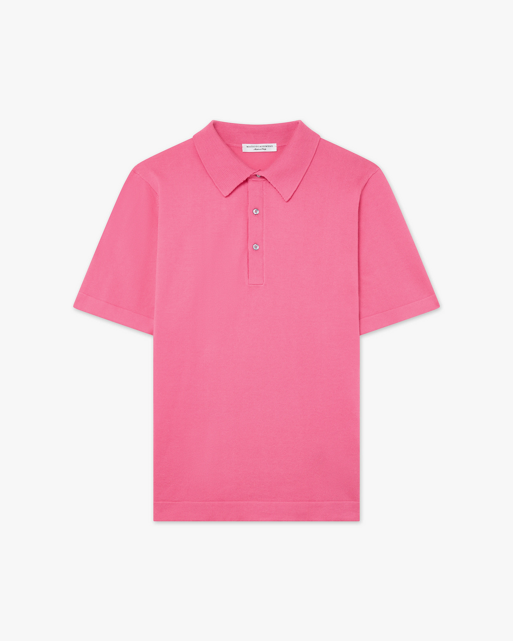 Men's Giza Polo T-Shirt - Fuchsia Cotone