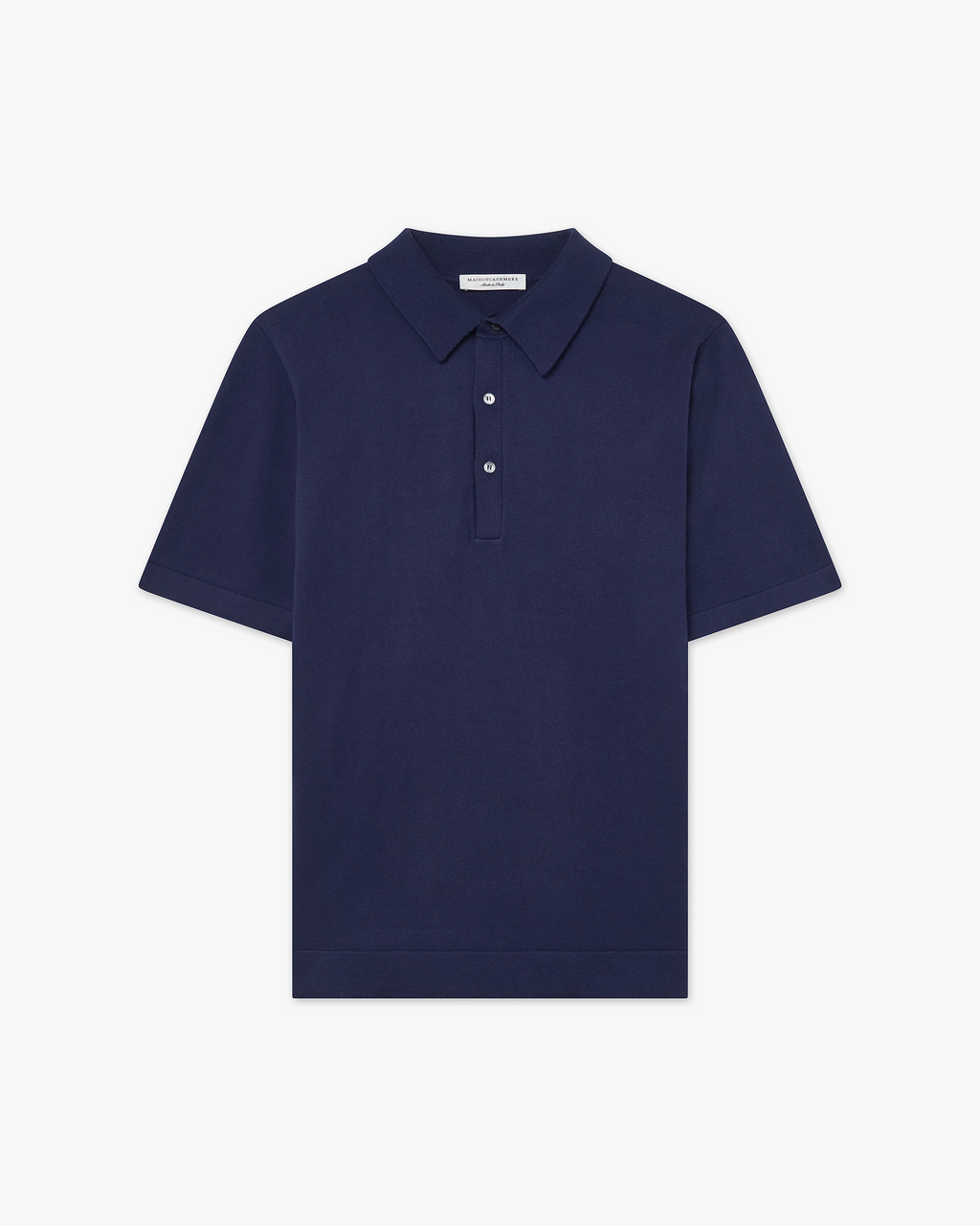 Men's Giza Polo T-Shirt - Night Blue Cotone