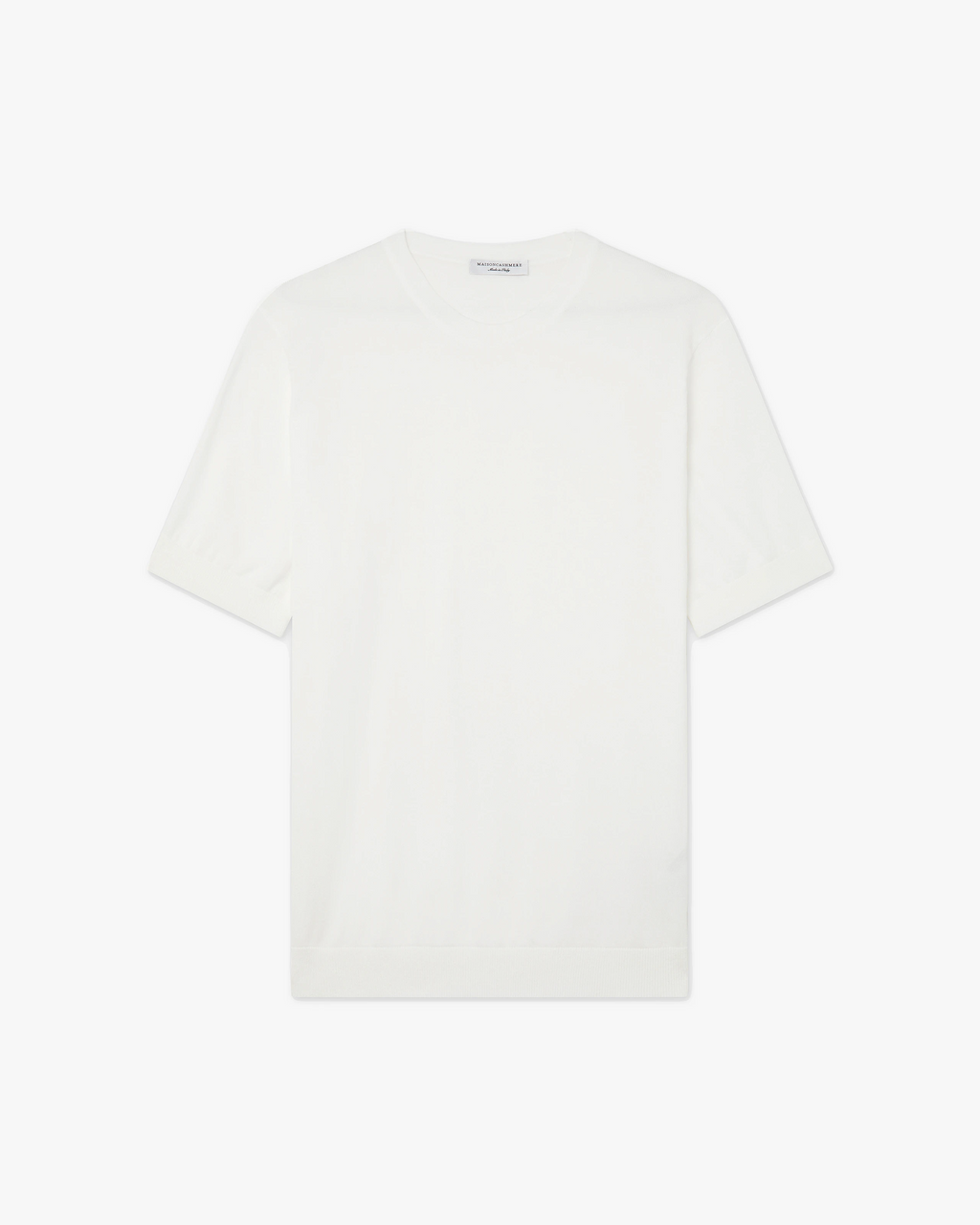 Men's Giza Tee - White Cotone