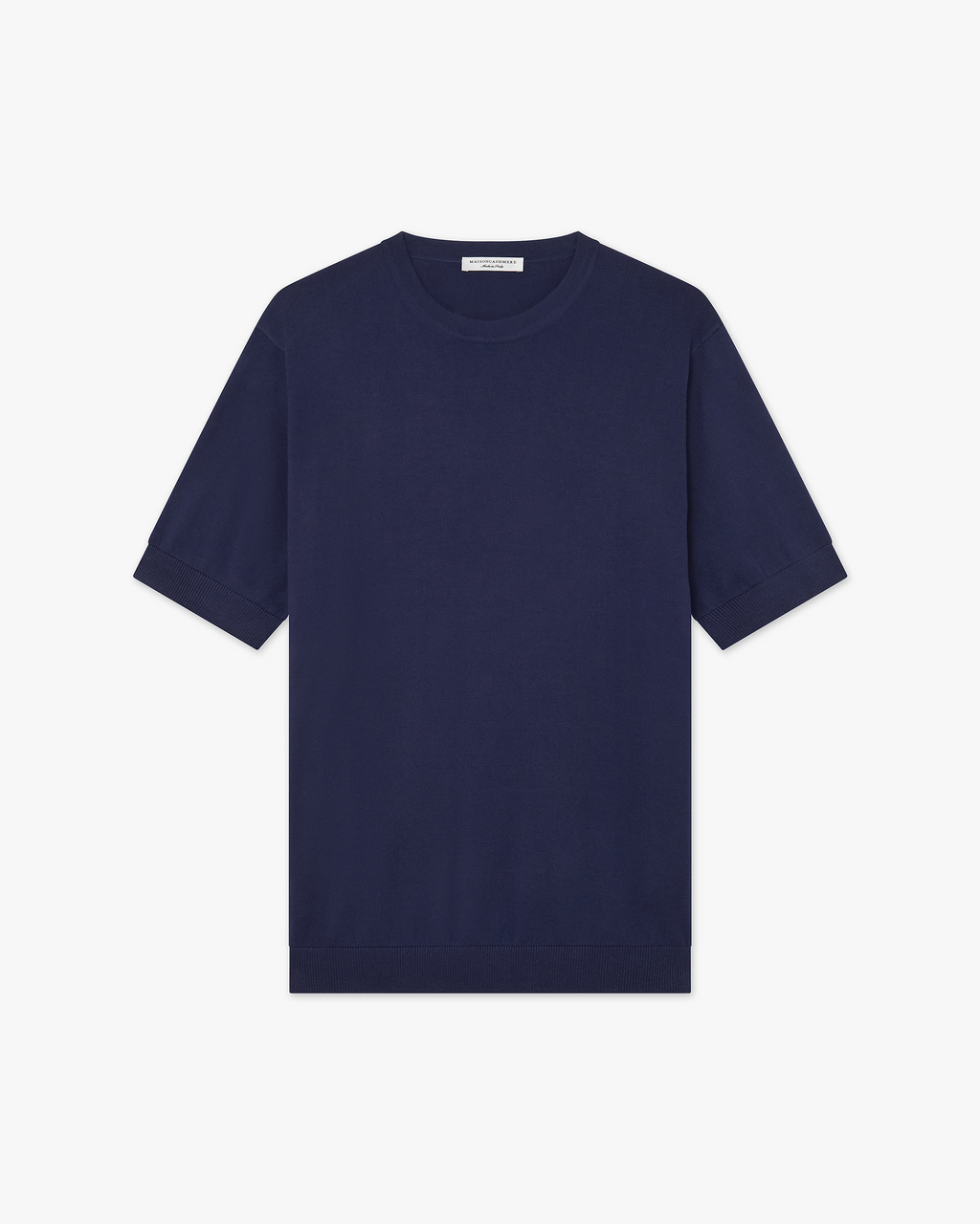 Men's Giza Tee - Night Blue Cotone