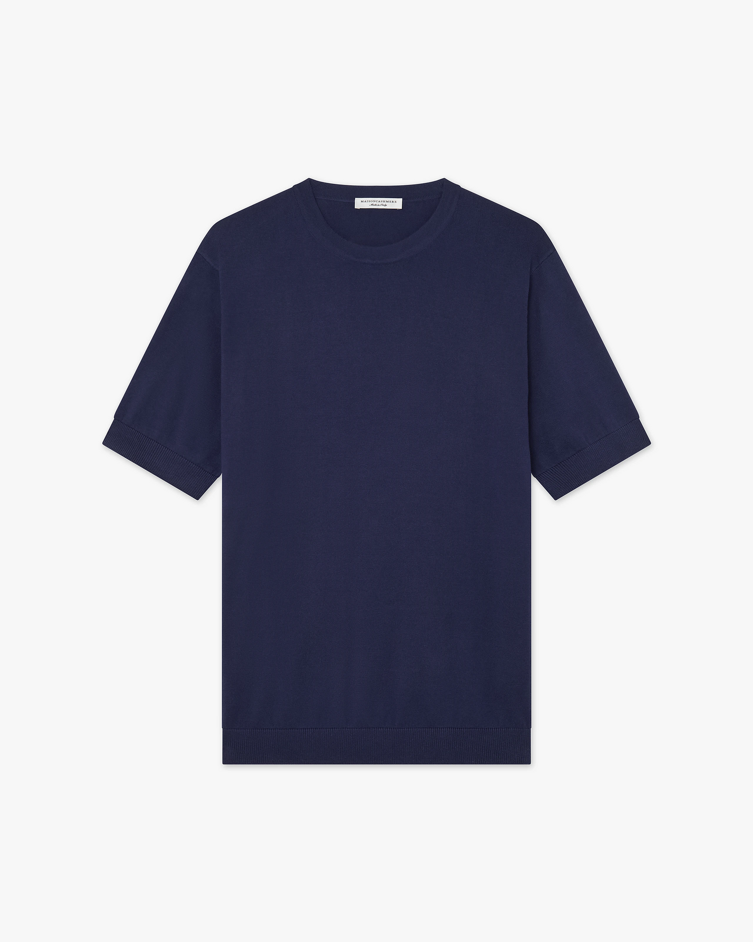 Men's Giza Tee - Night Blue Cotone