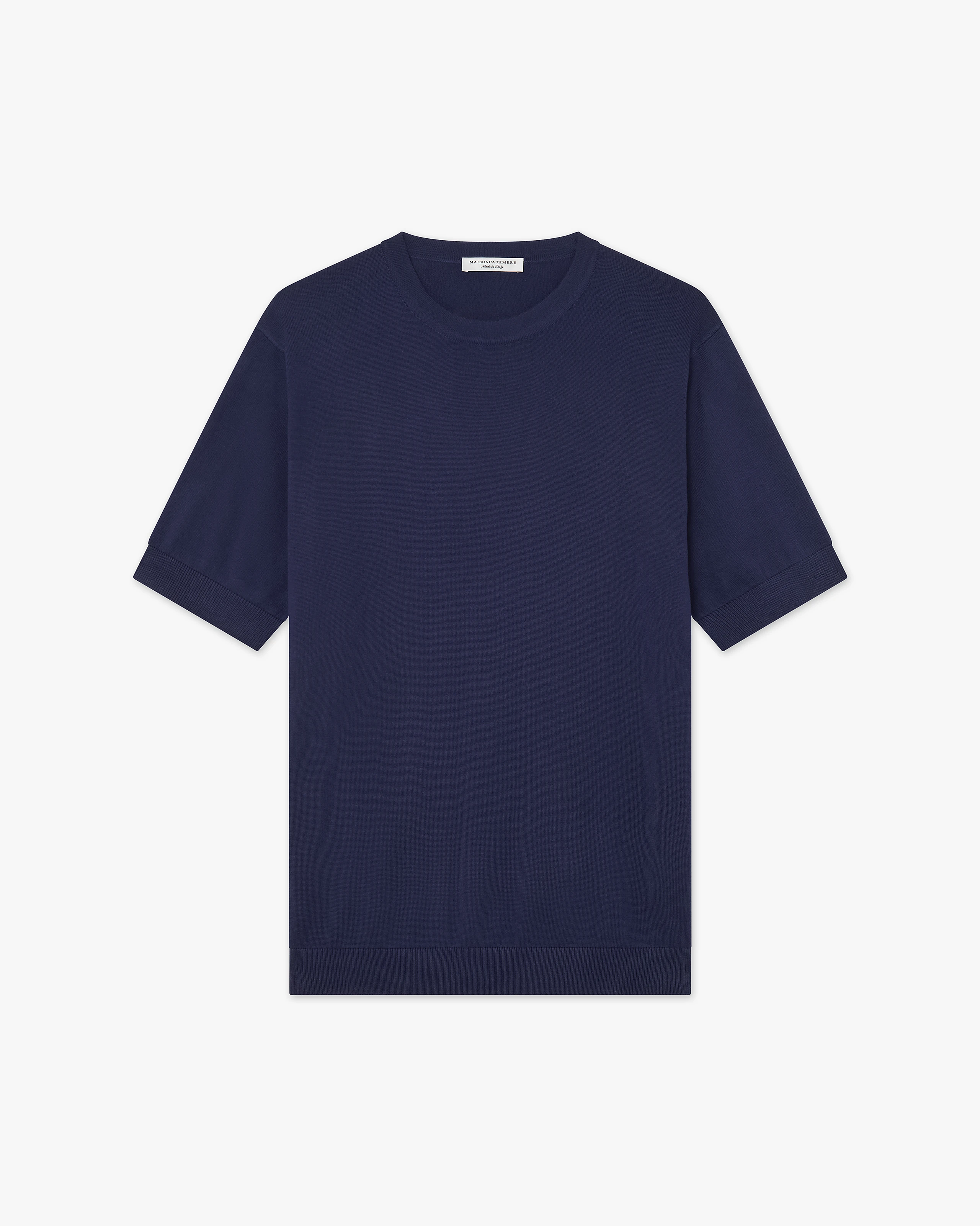 Men's Giza Tee - Night Blue Cotone