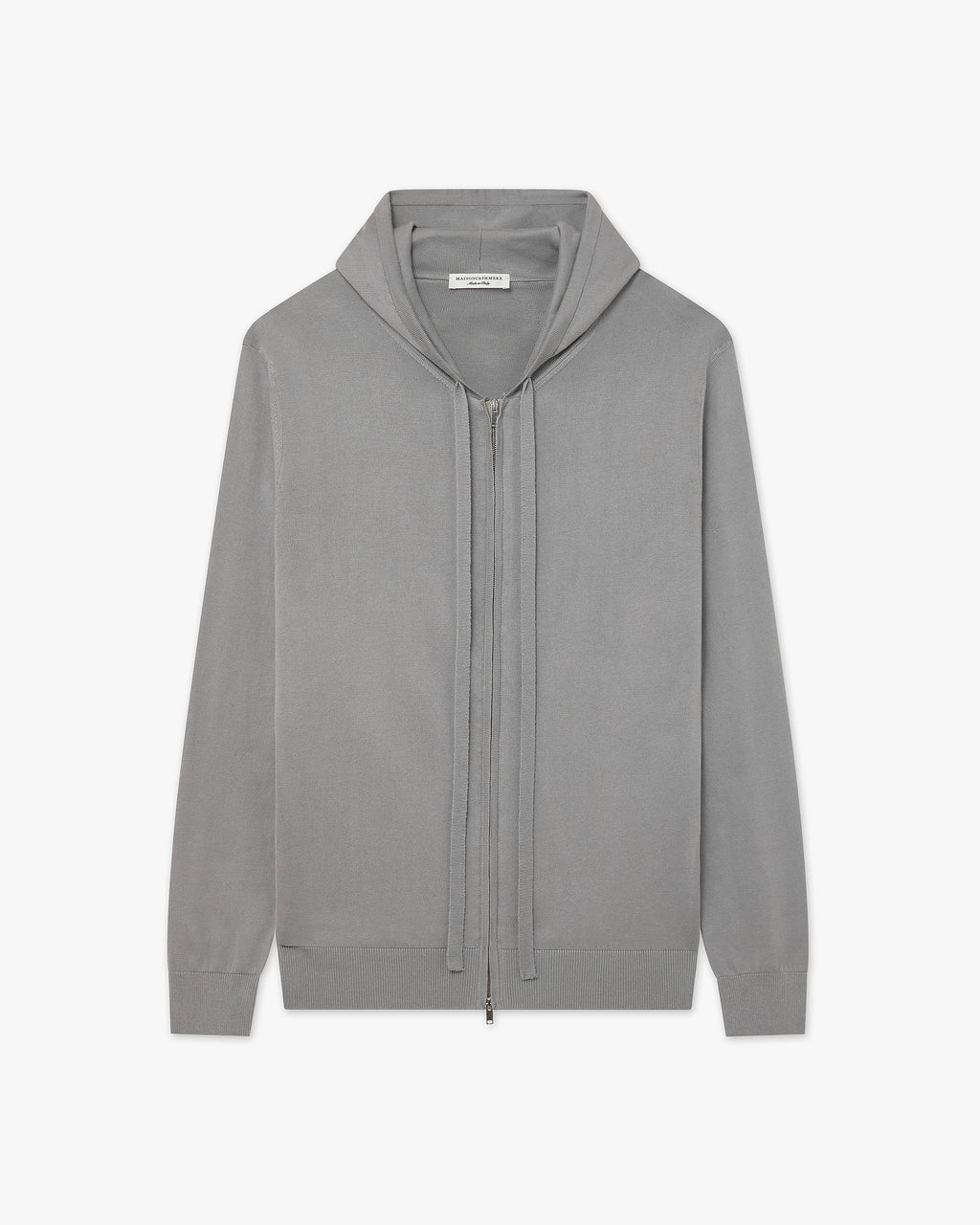 Men's Giza Zip Hoodie - Grey Cotone