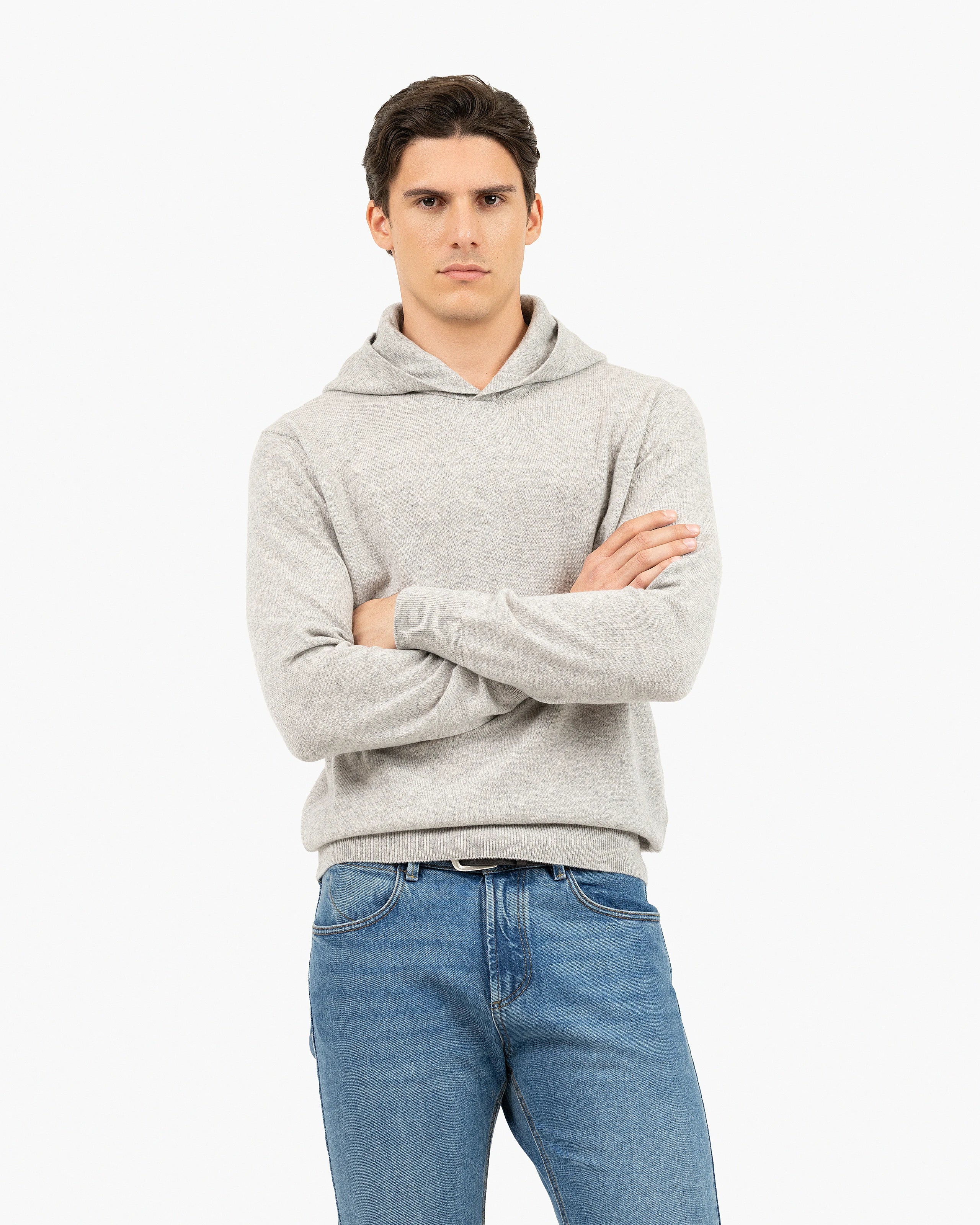 Men's Gramercy Hoodie - Light Grey Cashmere