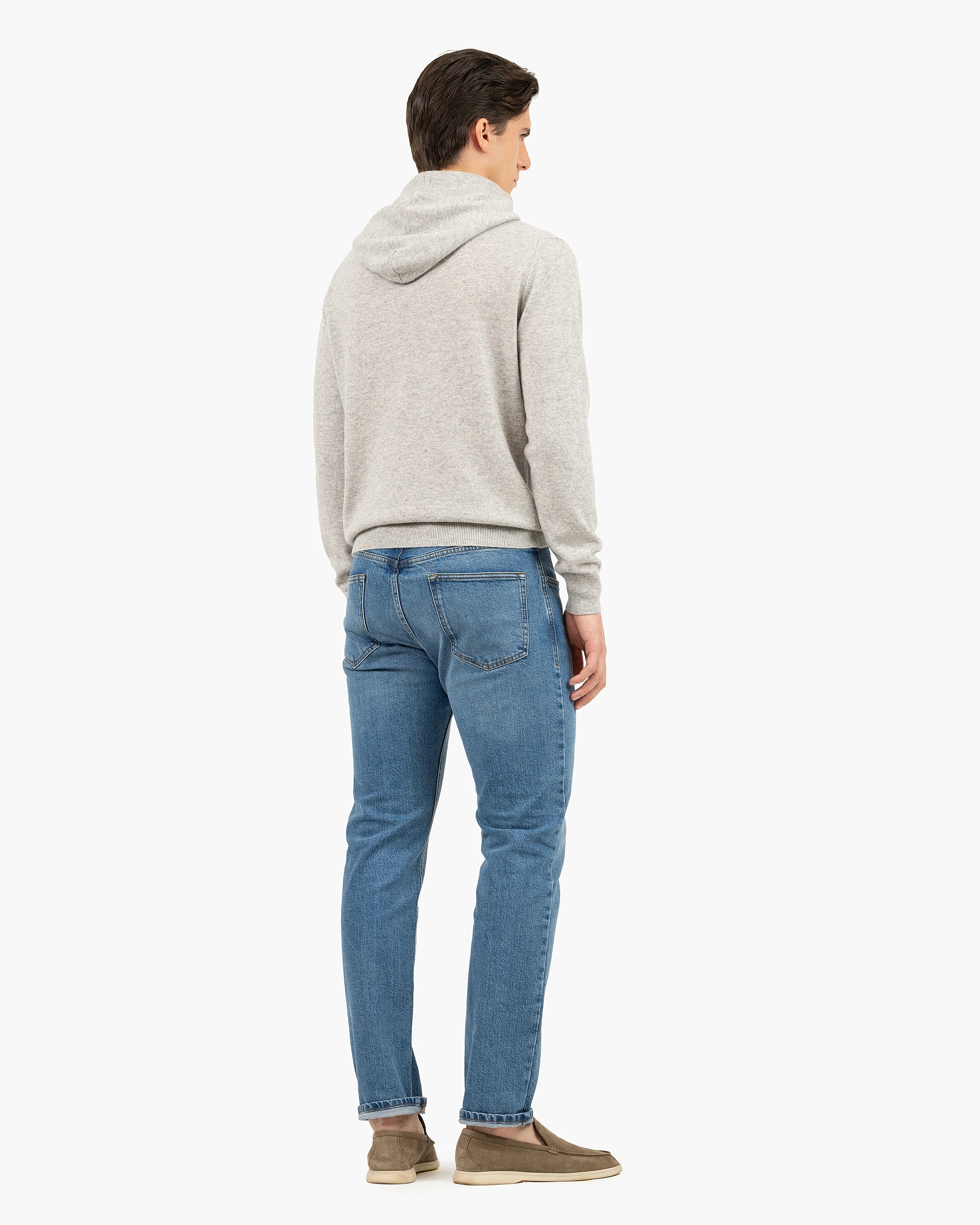 Men's Gramercy Hoodie - Light Grey Cashmere
