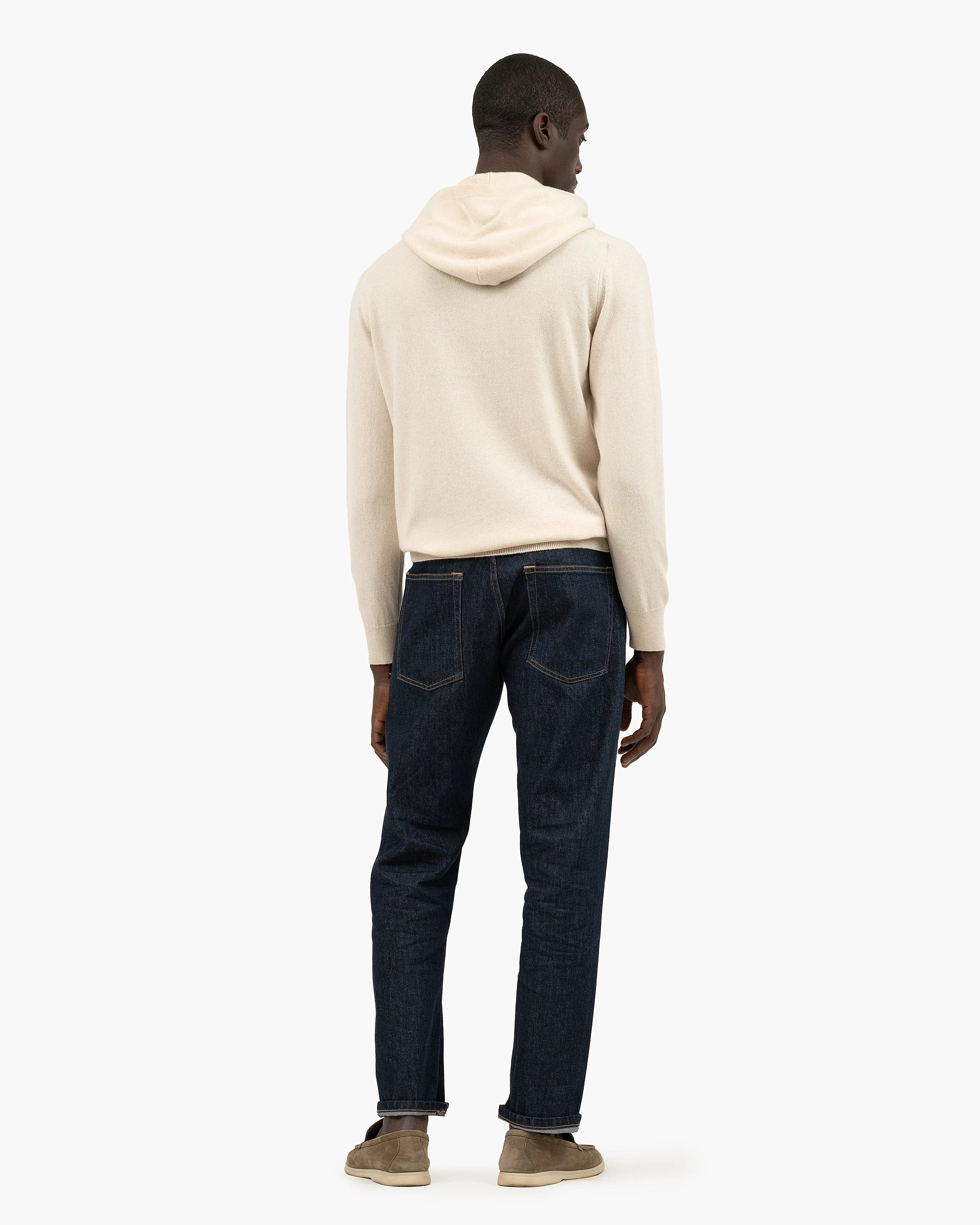 Men's Gramercy Hoodie - Light Beige Cashmere