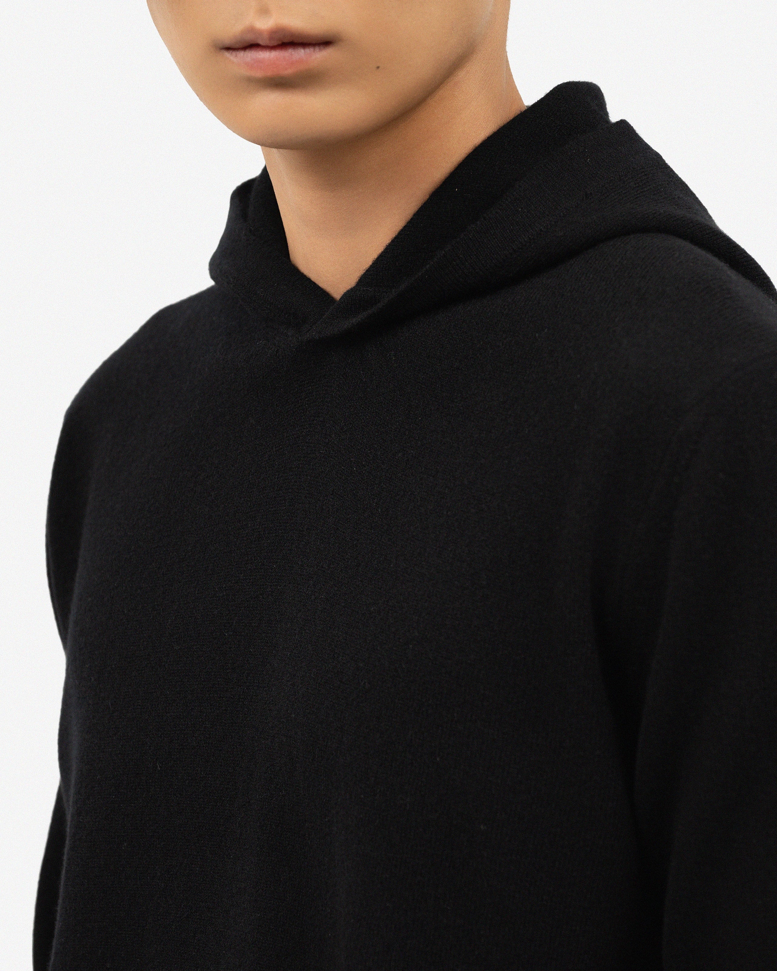 Men's Gramercy Hoodie - Black Cashmere