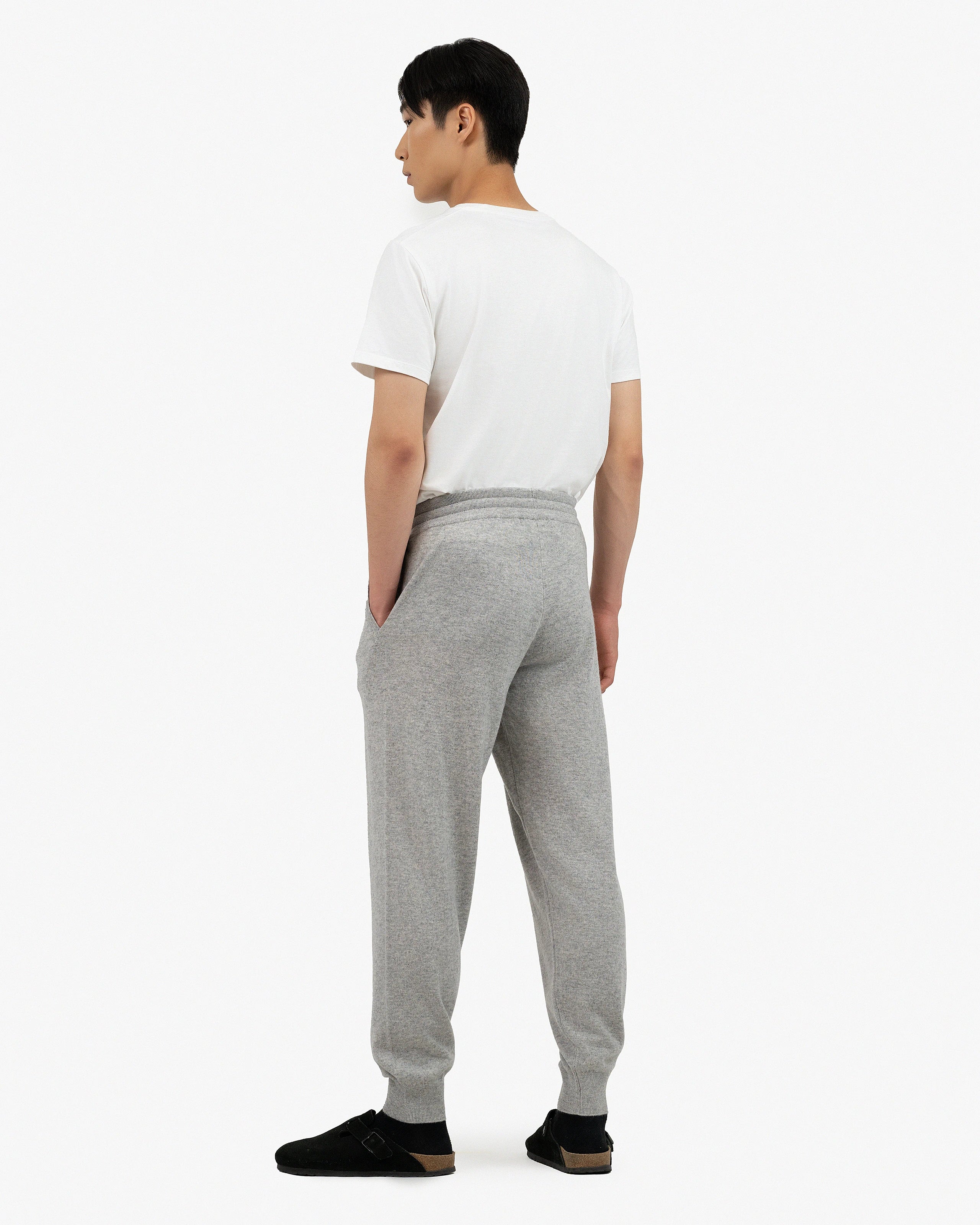 Men's Gramercy Joggers - Light Grey Cashmere
