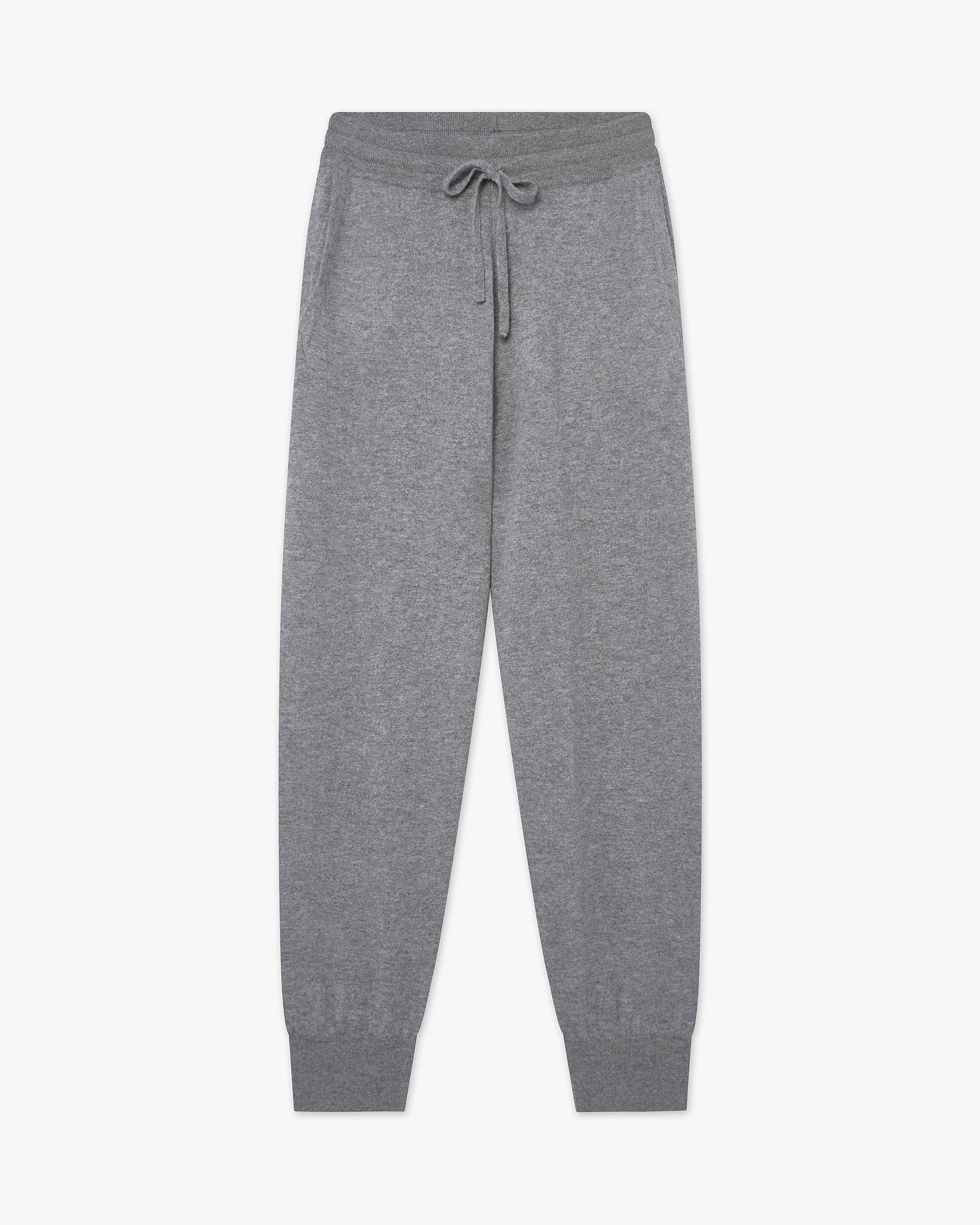 Men's Gramercy Cashmere Joggers - Medium Grey | MaisonCashmere Men's Gramercy Cashmere Joggers - Medium Grey | MaisonCashmere