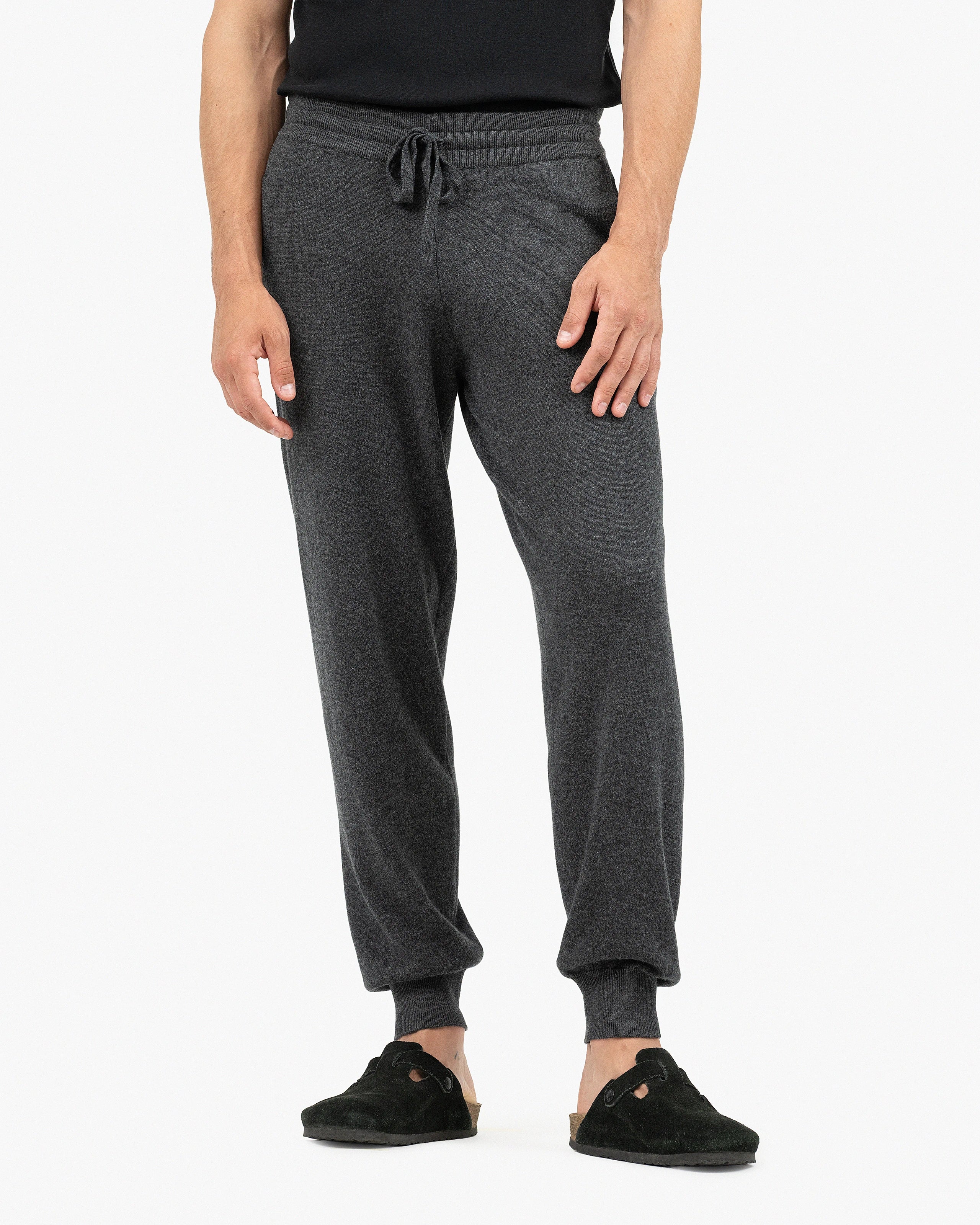 Men's Gramercy Joggers - Charcoal Cashmere