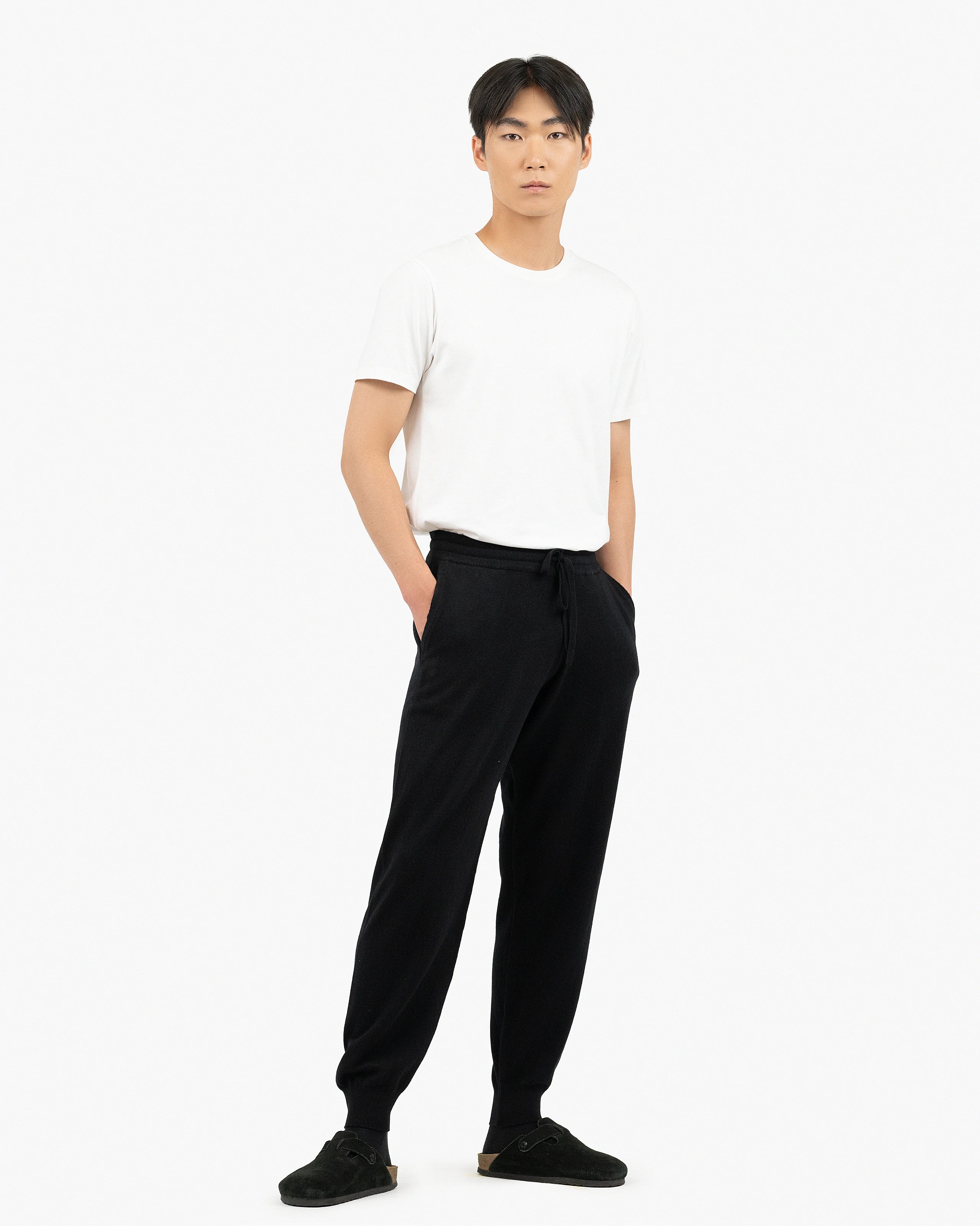Men's Gramercy Joggers - Black Cashmere