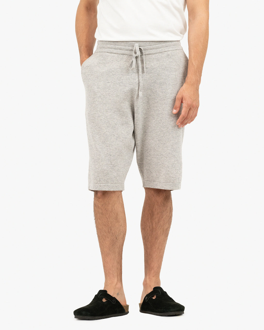 Men's Gramercy Shorts - Light Grey Cashmere