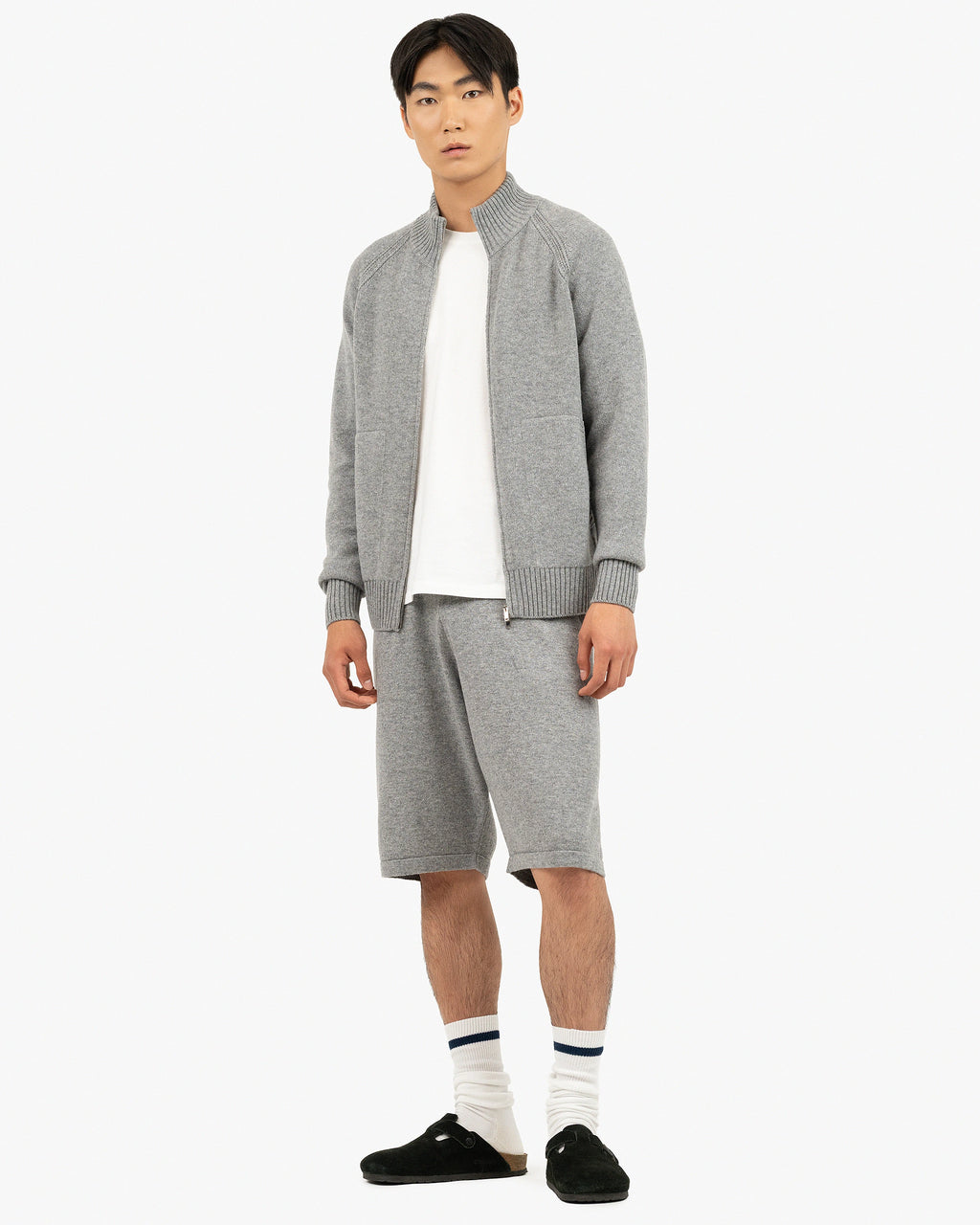 Men's Gramercy Shorts - Medium Grey Cashmere