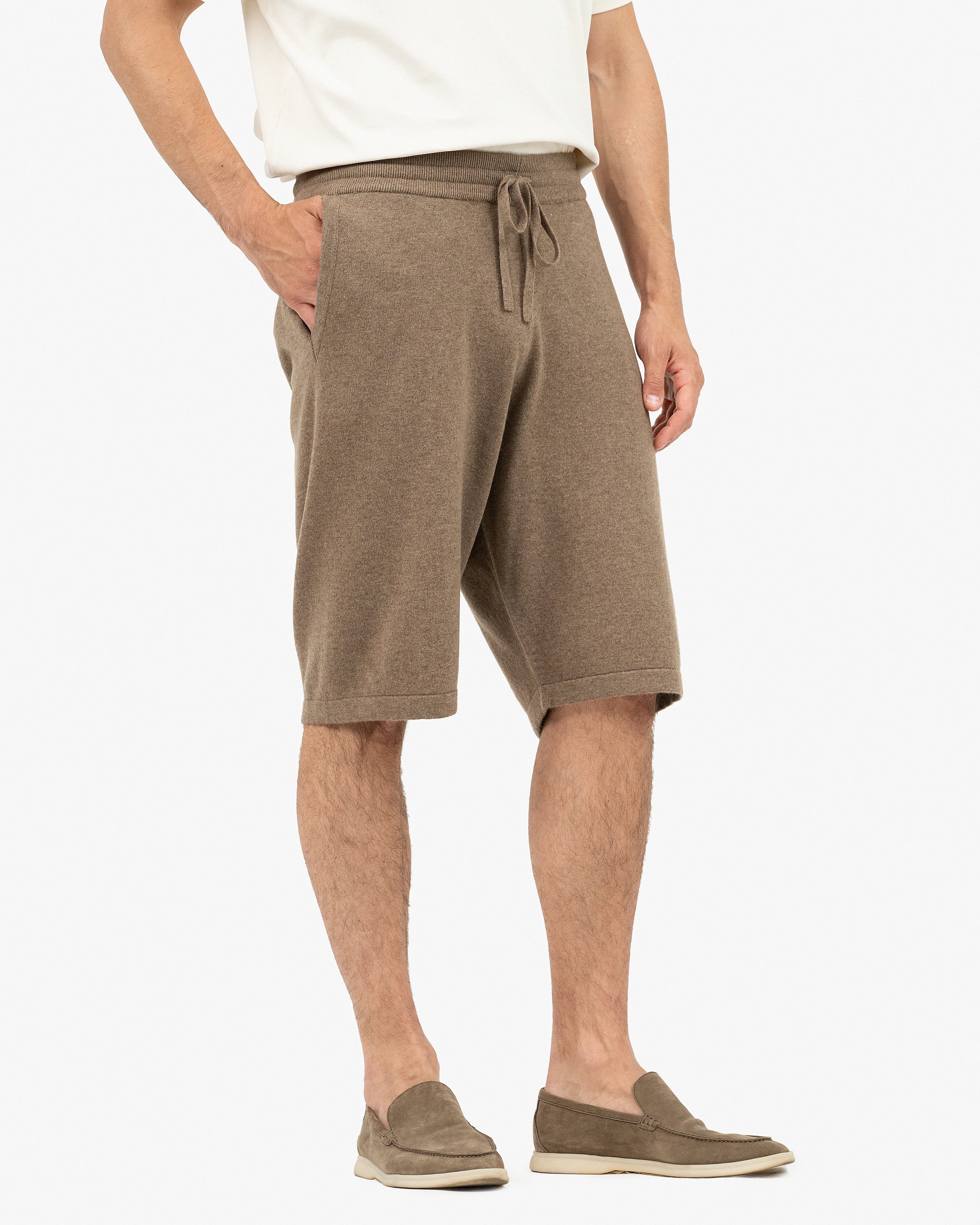 Men's Gramercy Shorts - Light Brown Cashmere