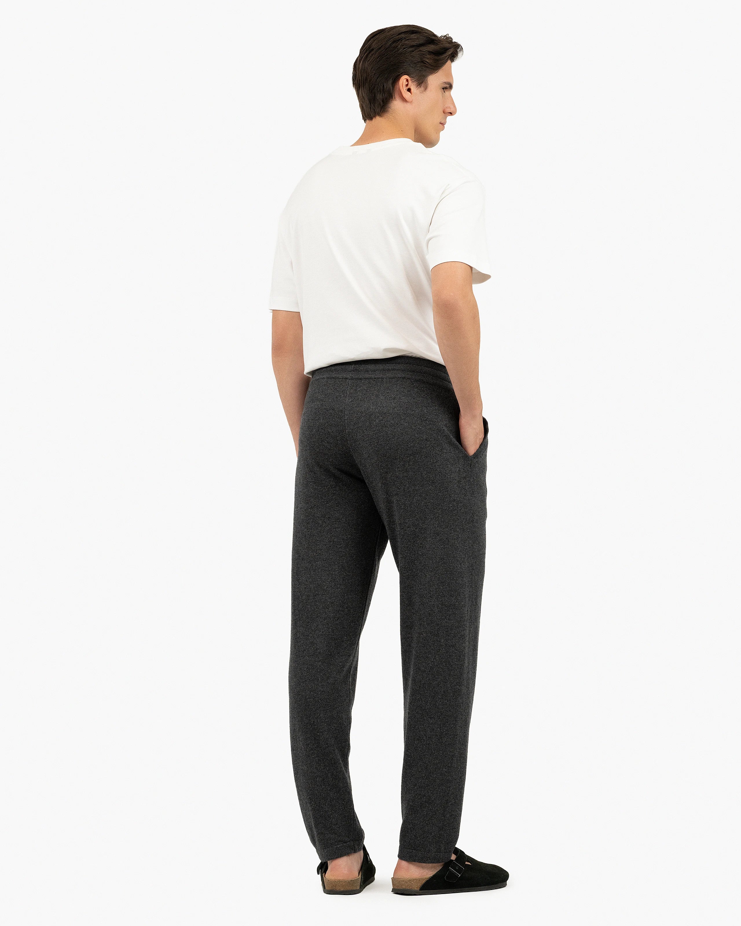 Men's Gramercy Sweatpants - Charcoal Cashmere