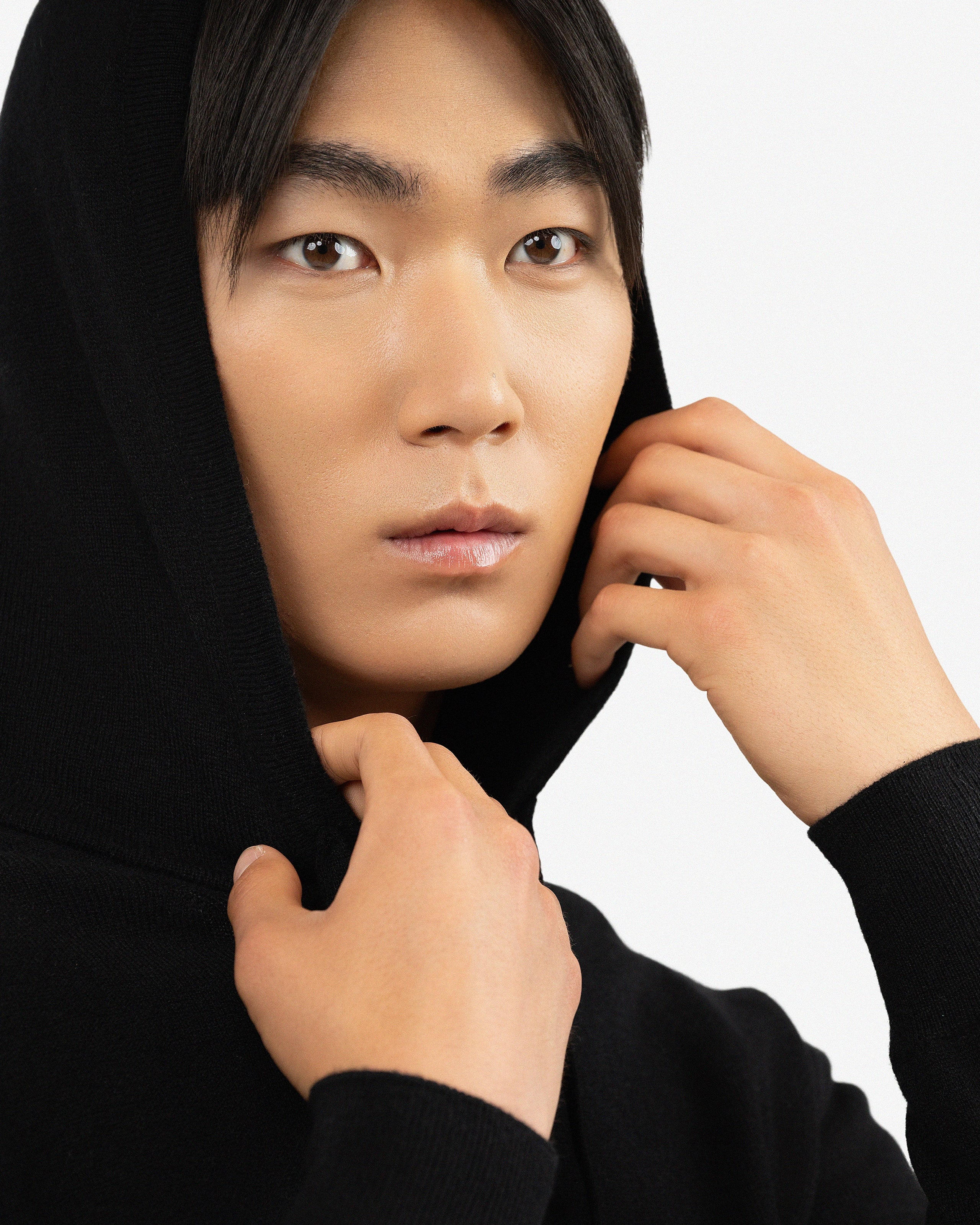 Men's Gramercy Zip Hoodie - Black Cashmere